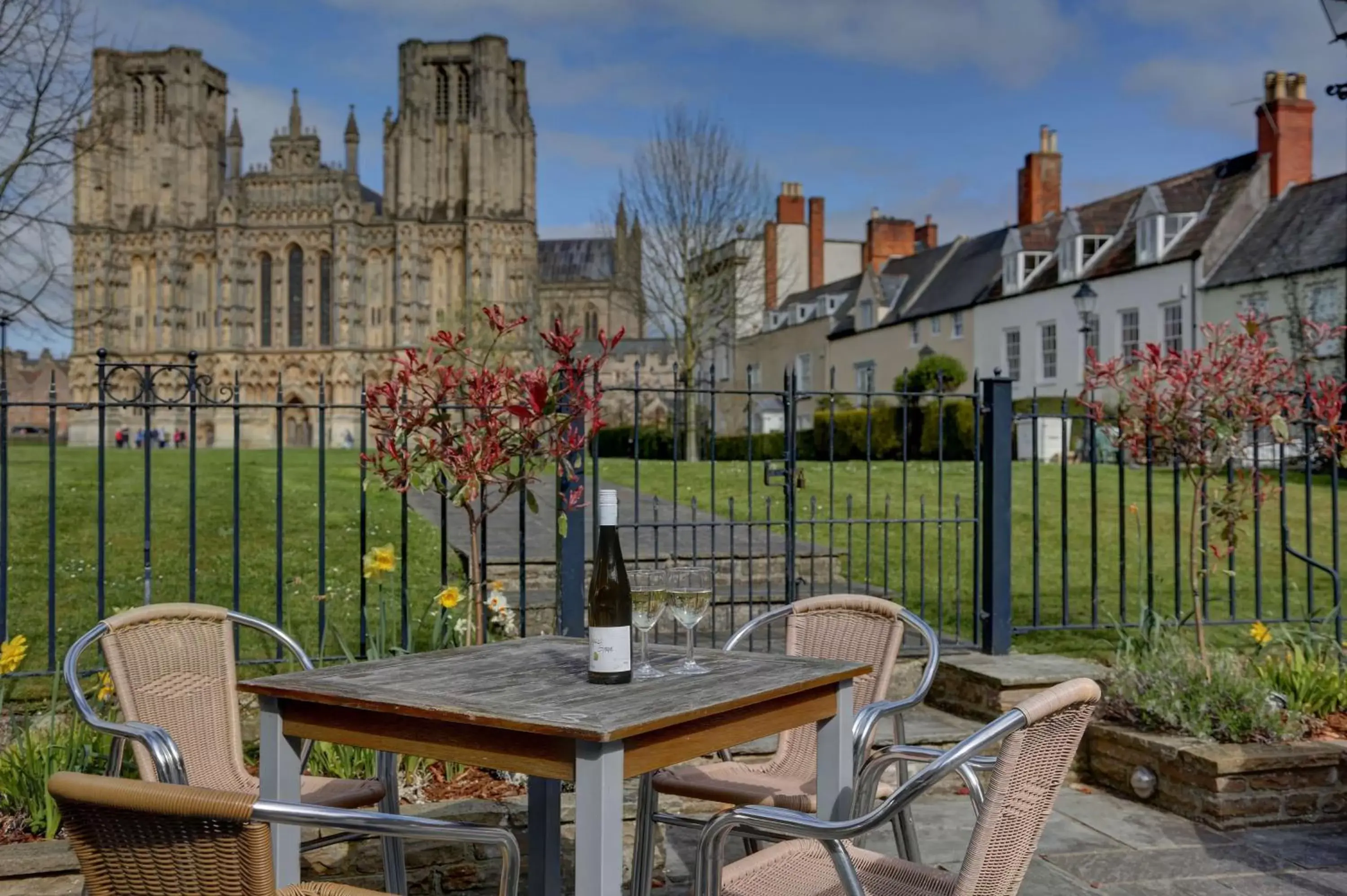 Property building in The Swan Hotel, Wells, Somerset