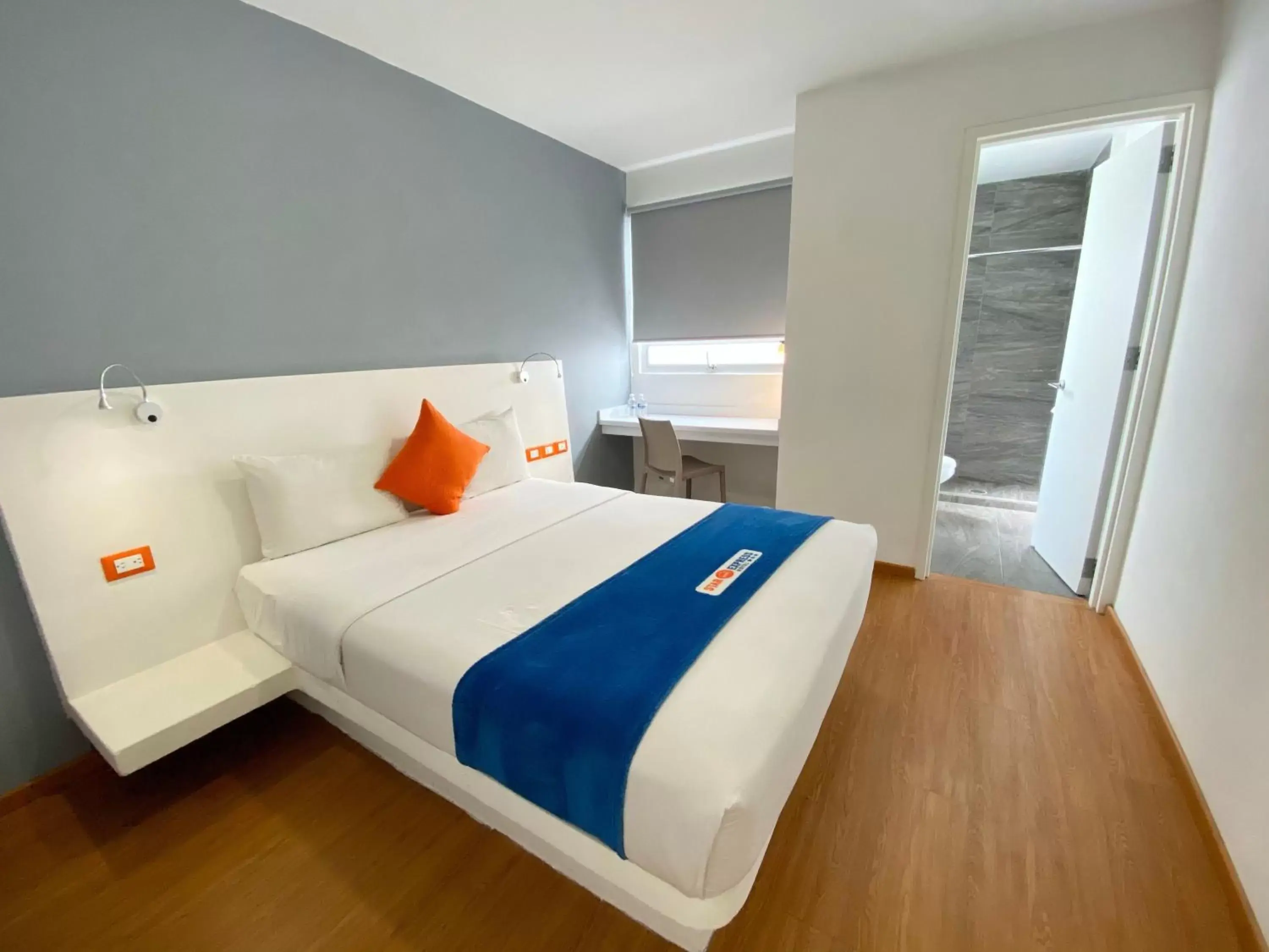 Bed in Hotel Star Express Puebla