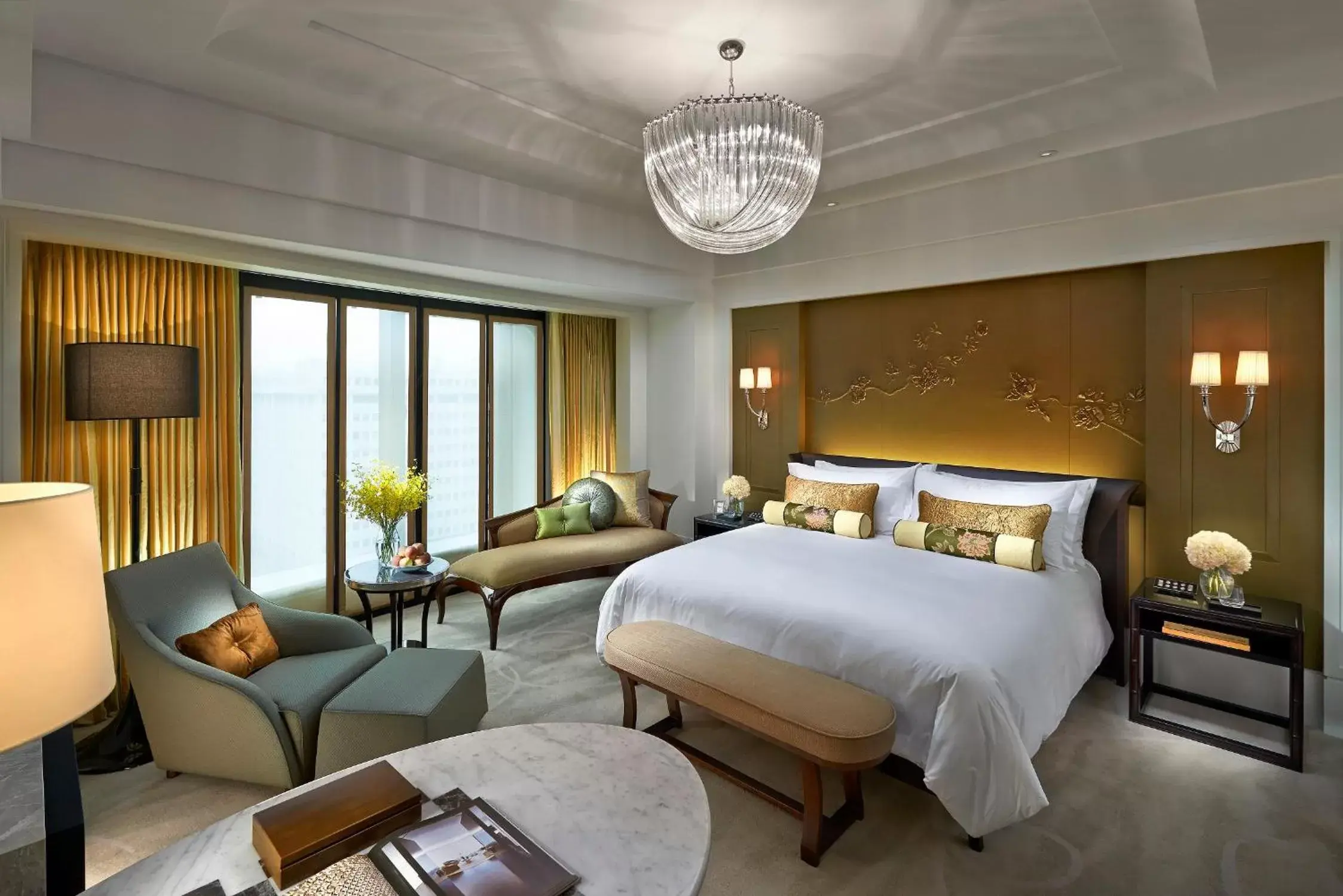 Photo of the whole room in Mandarin Oriental Taipei