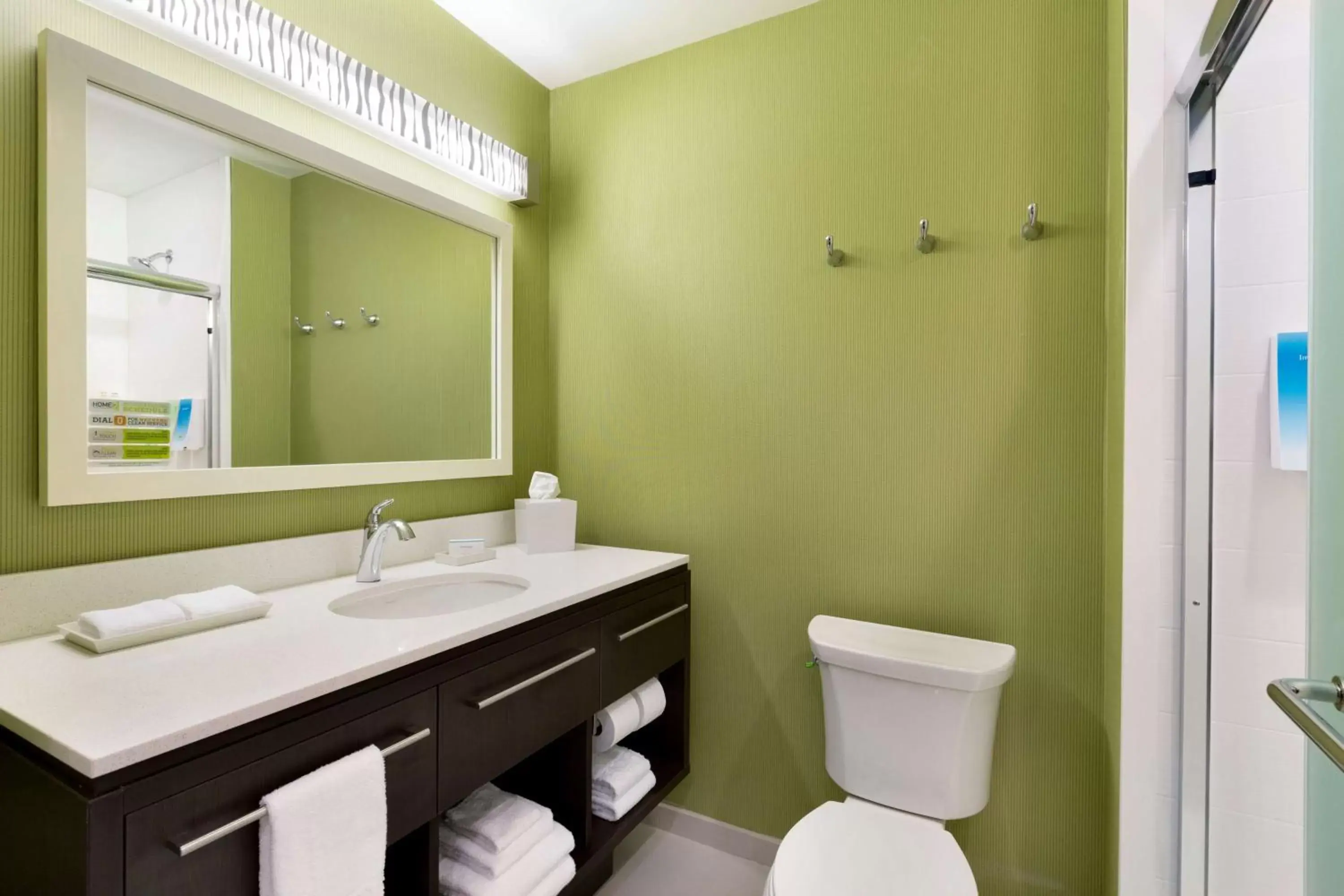 Bathroom in Home2 Suites by Hilton Cincinnati Liberty Township