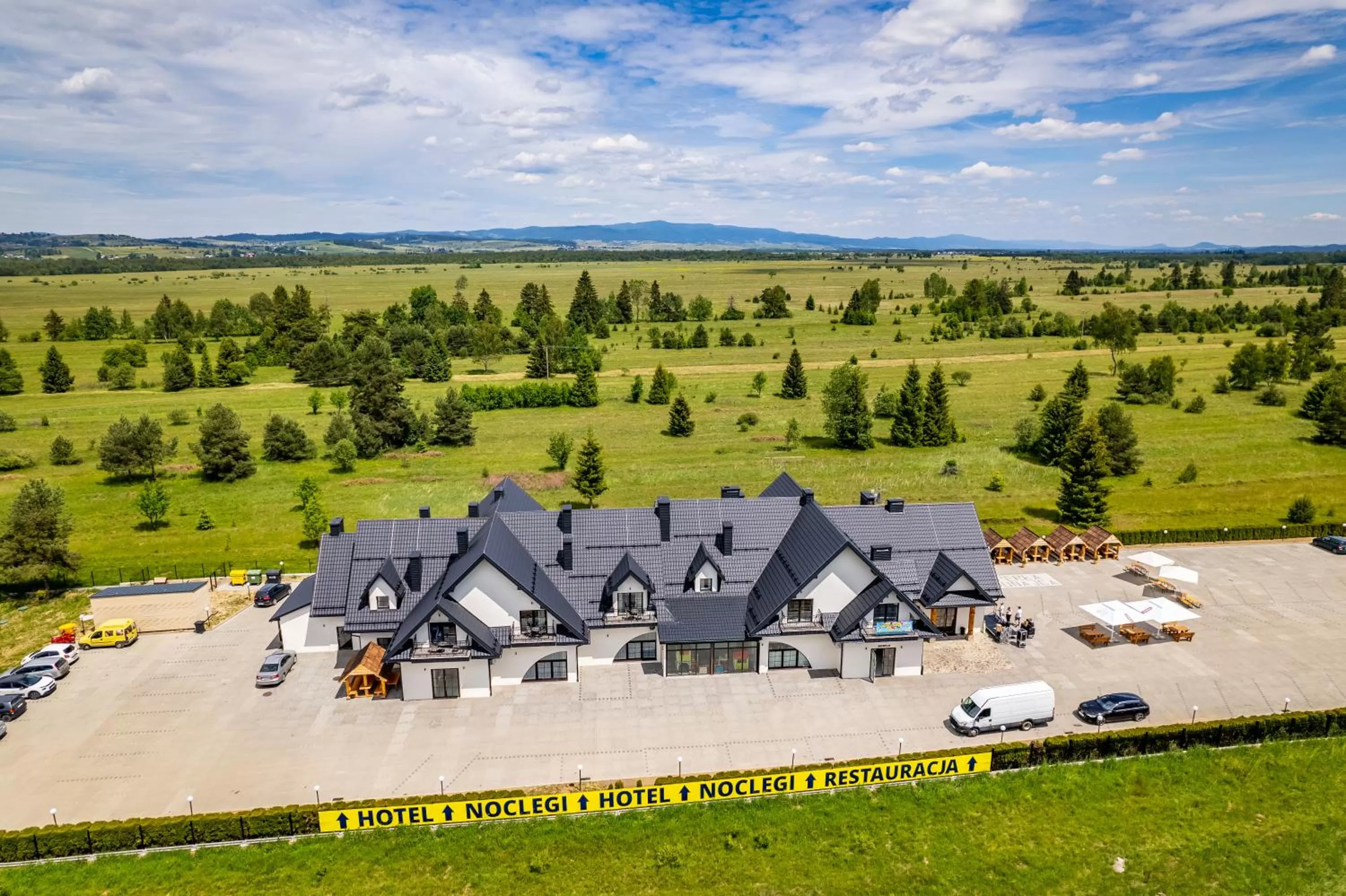 Property building in Hotel Perła Dunajca