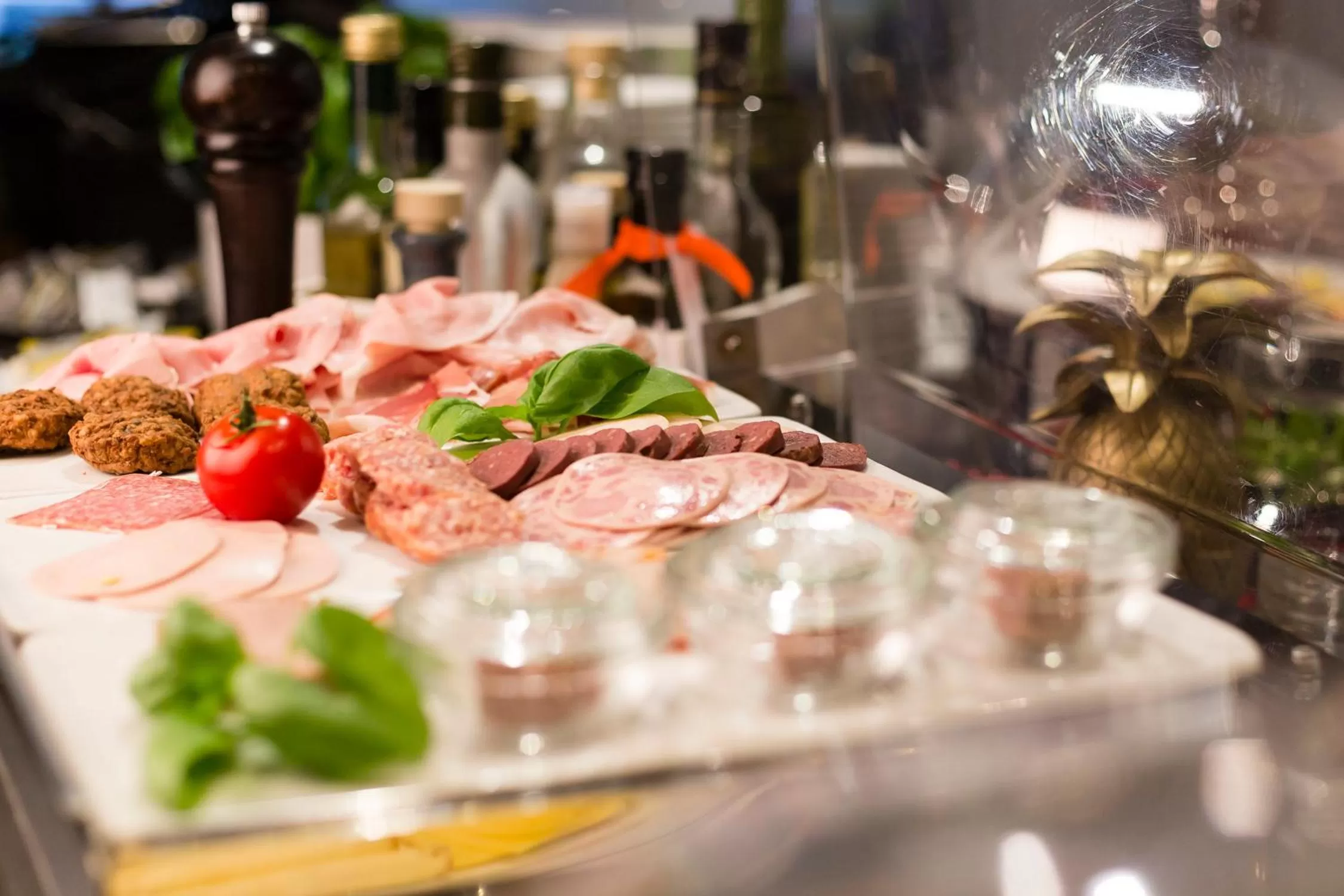 Food close-up in V-Hotel