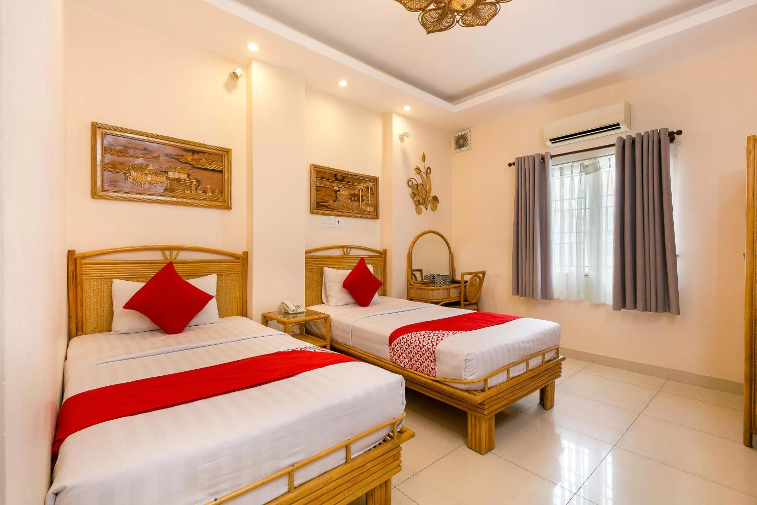 Bedroom, Bed in Calmette Hotel 151 - Ben Thanh