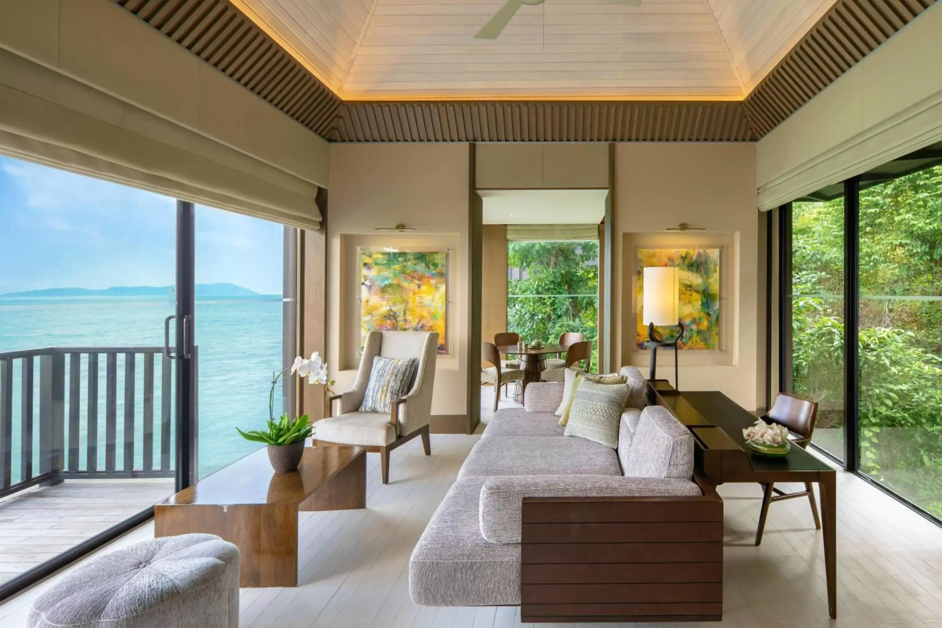 Living room, Seating Area in The Ritz-Carlton, Langkawi