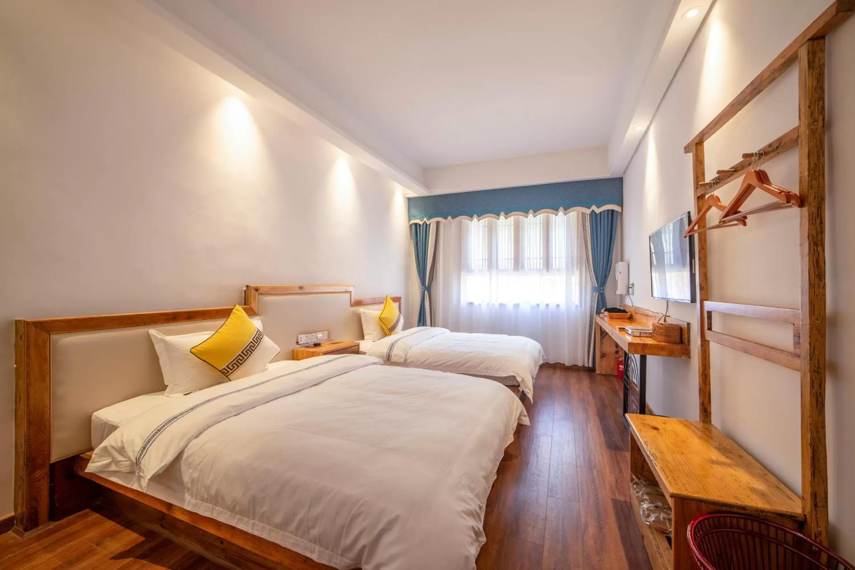 Twin Room in Zhangjiajie National Park Yuelu Homestay Twin Room in Zhangjiajie National Park Yuelu Homestay