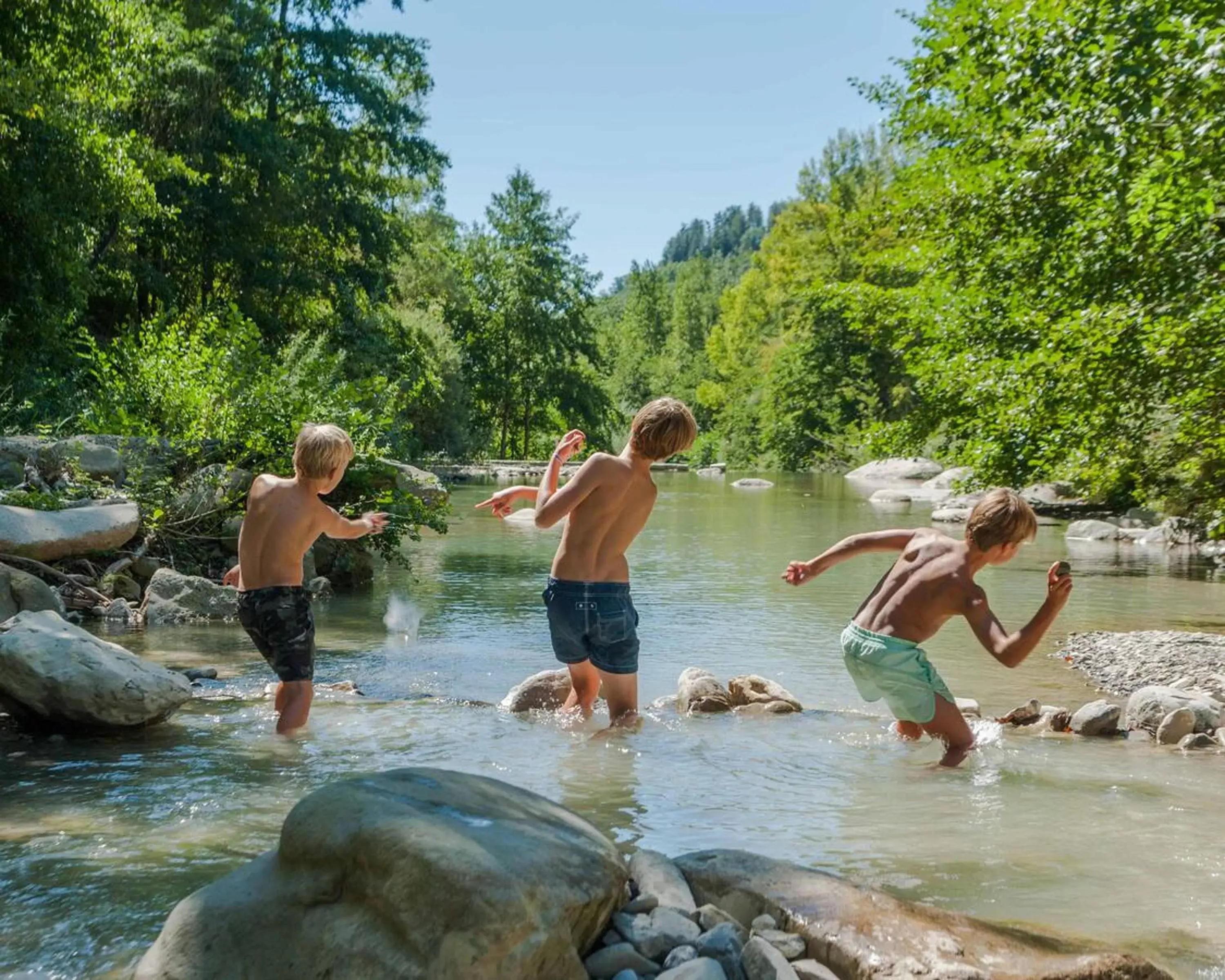 Natural landscape, Swimming Pool in novanta nature retreat