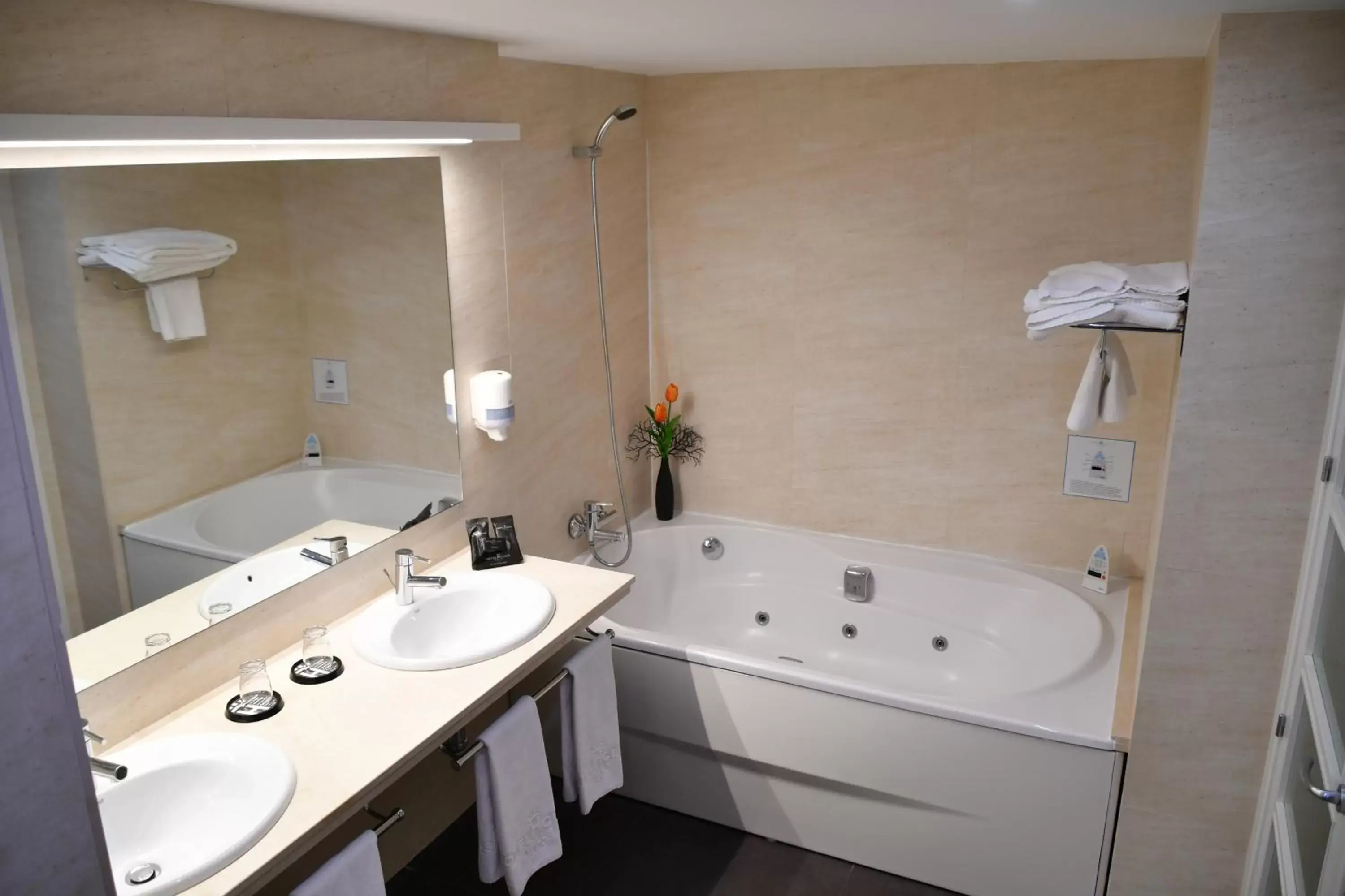 Shower, Bathroom in Hotel Class Valls