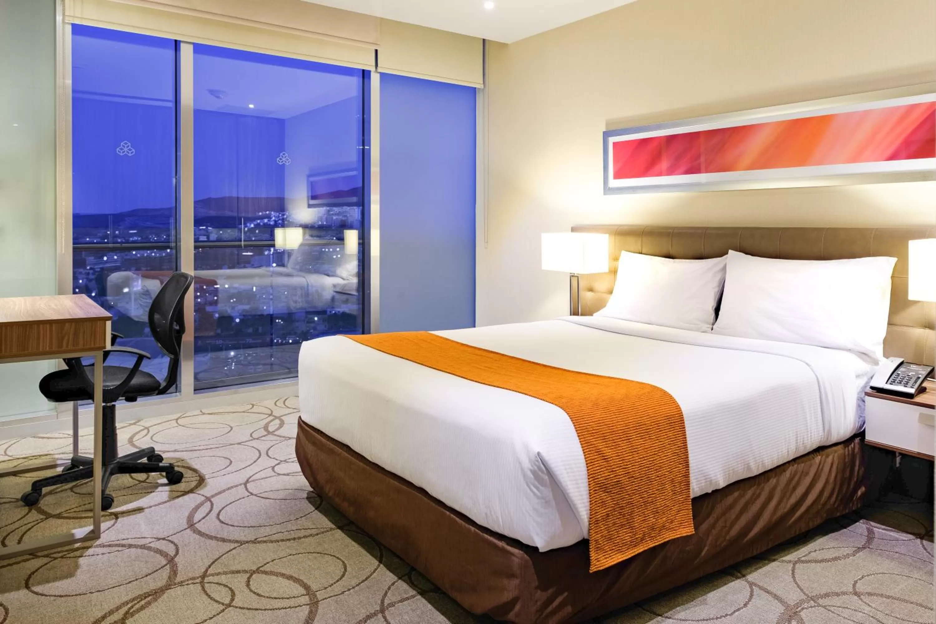 Bed in The View Hotel by Covalia