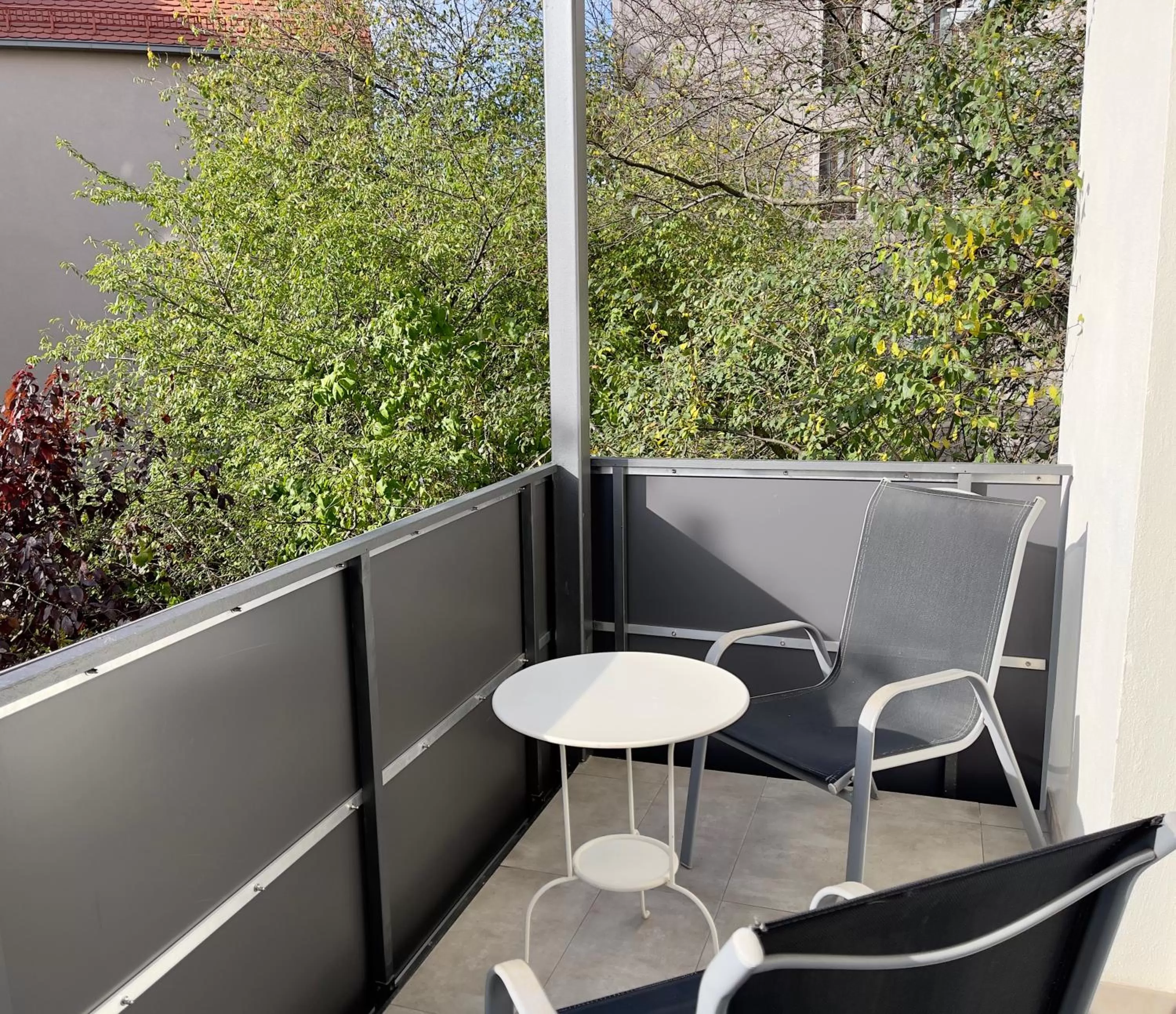 Balcony/Terrace in Hotel Central