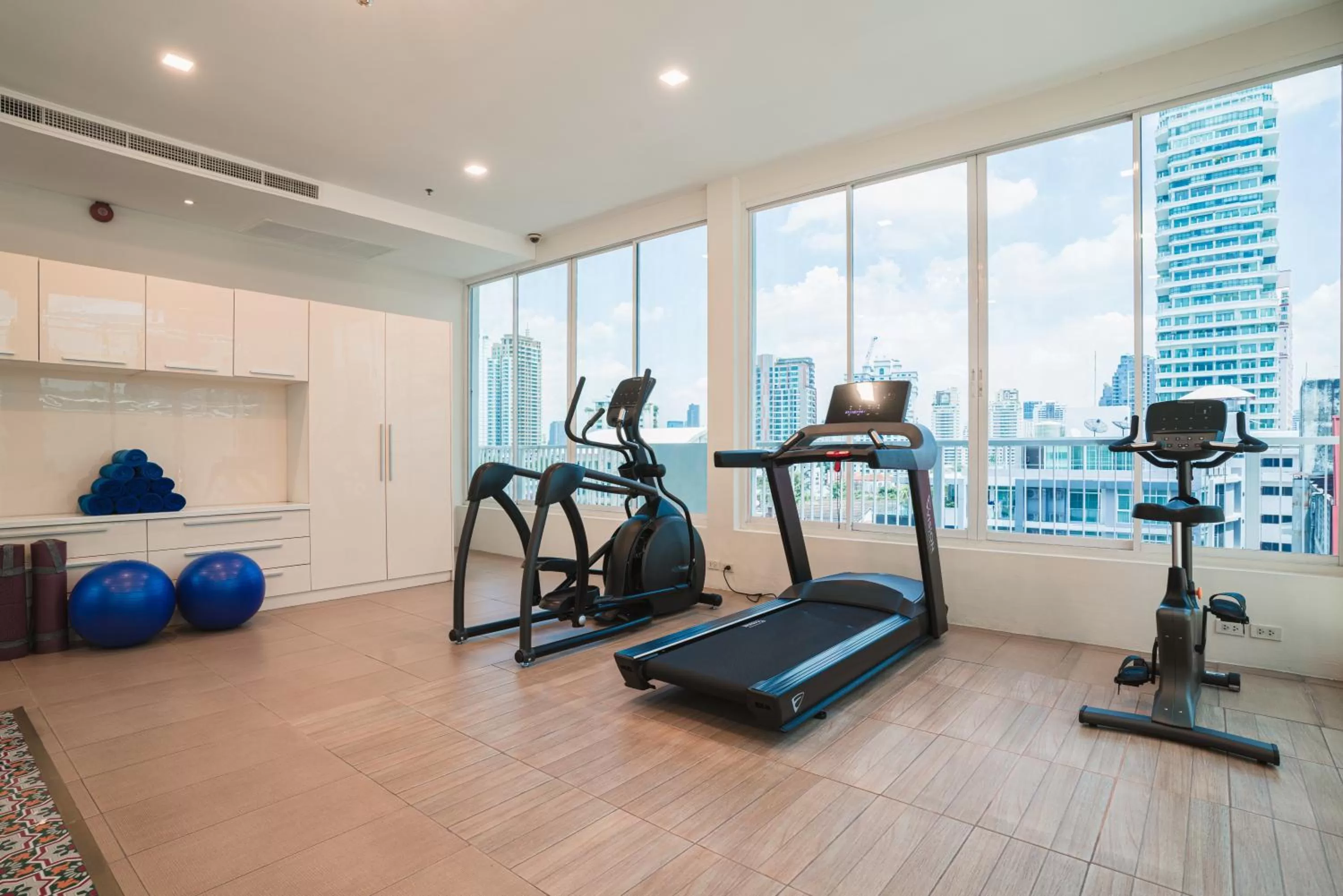 Fitness centre/facilities in The Bless Hotel and Residence