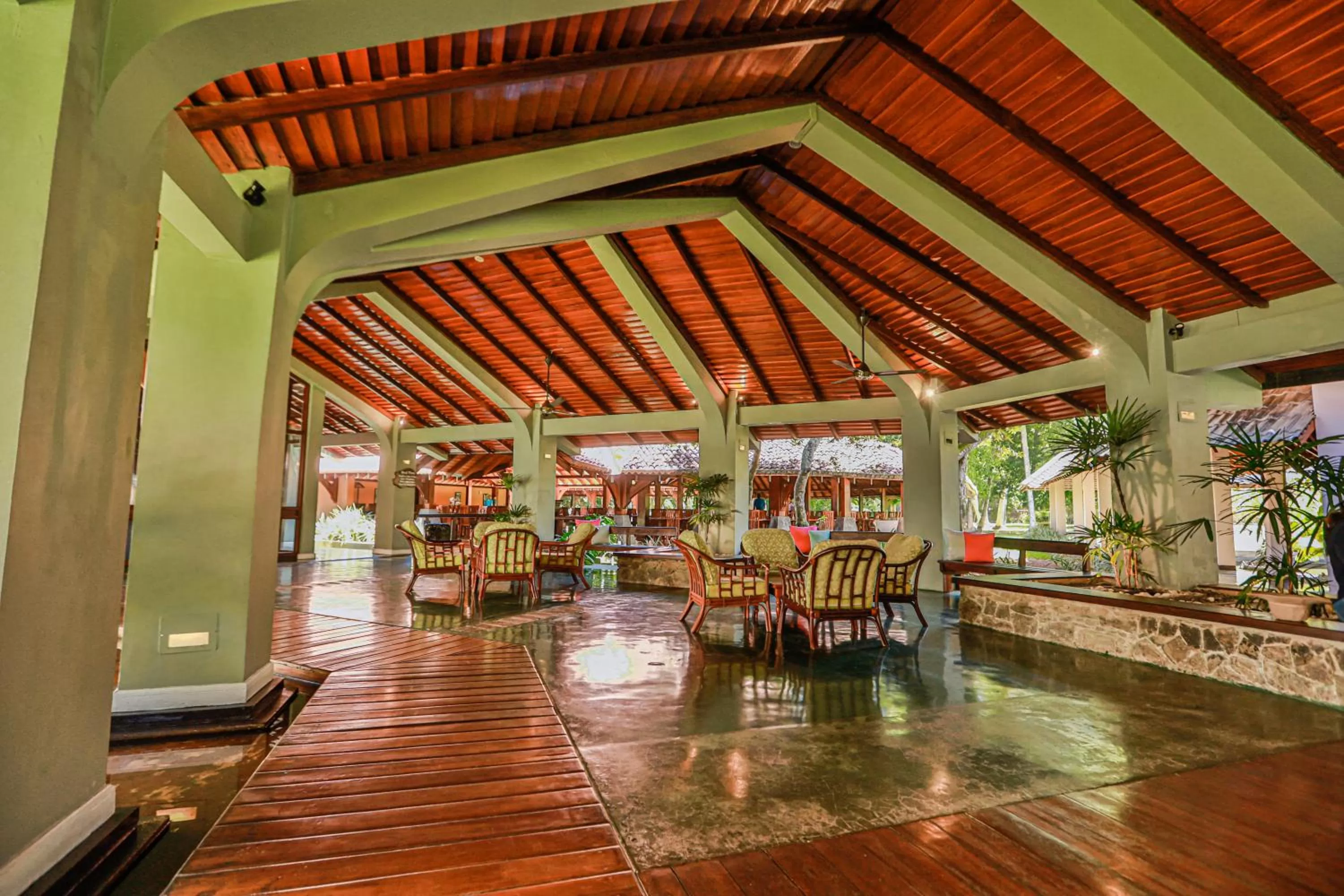 Seating area in The Palms