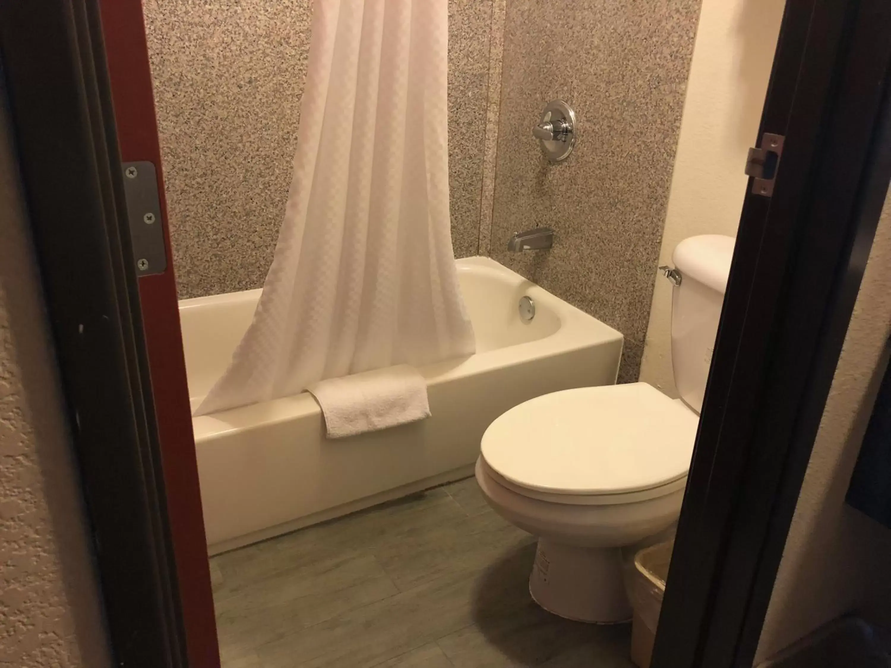 Bathroom in Super 8 by Wyndham Sacramento