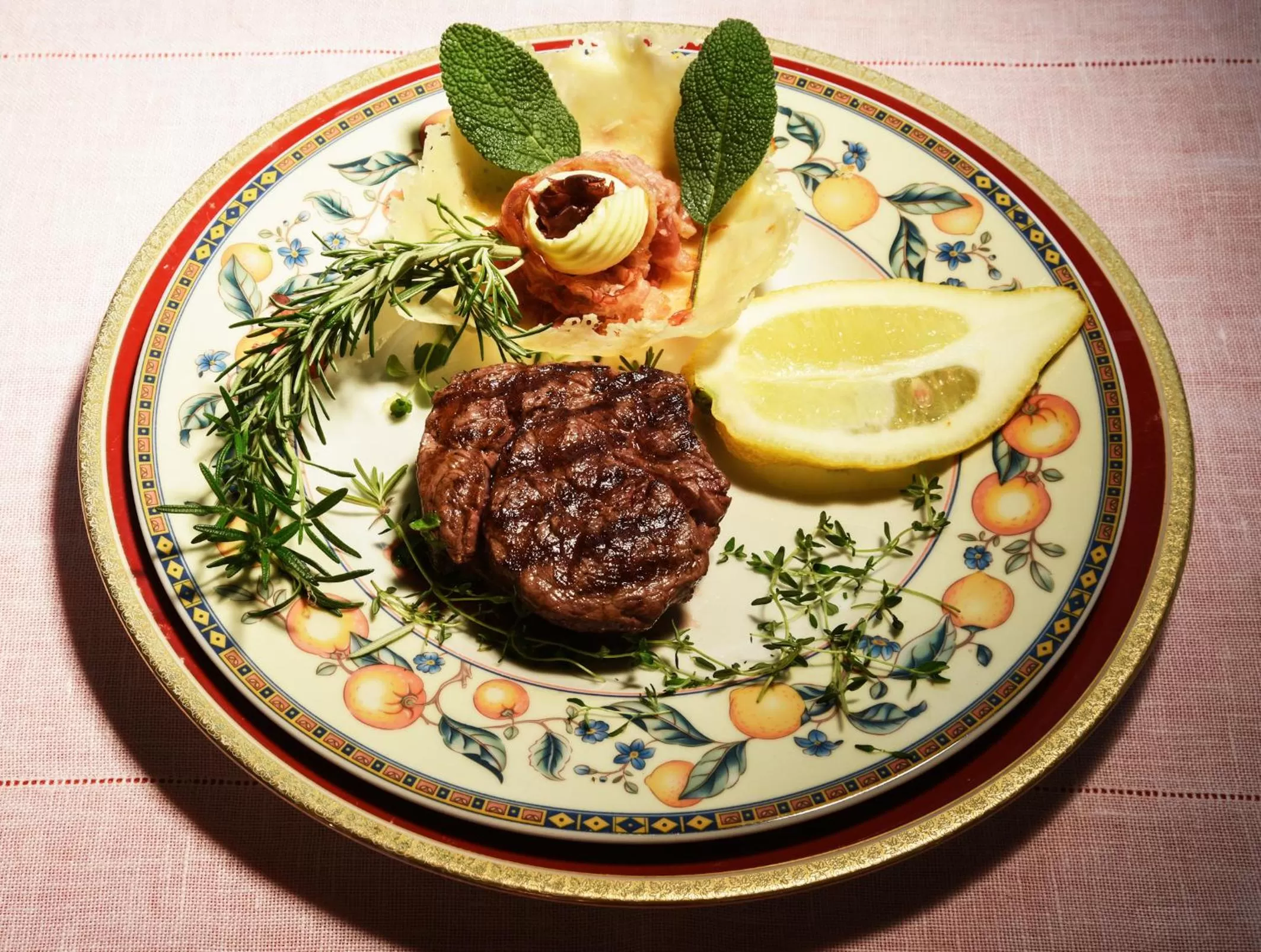 Food close-up in Hotel Gabbia D'Oro