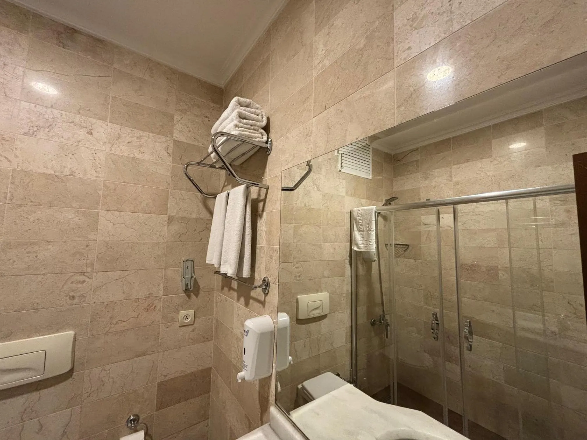 Bathroom in Nil Hotel İstanbul City Center
