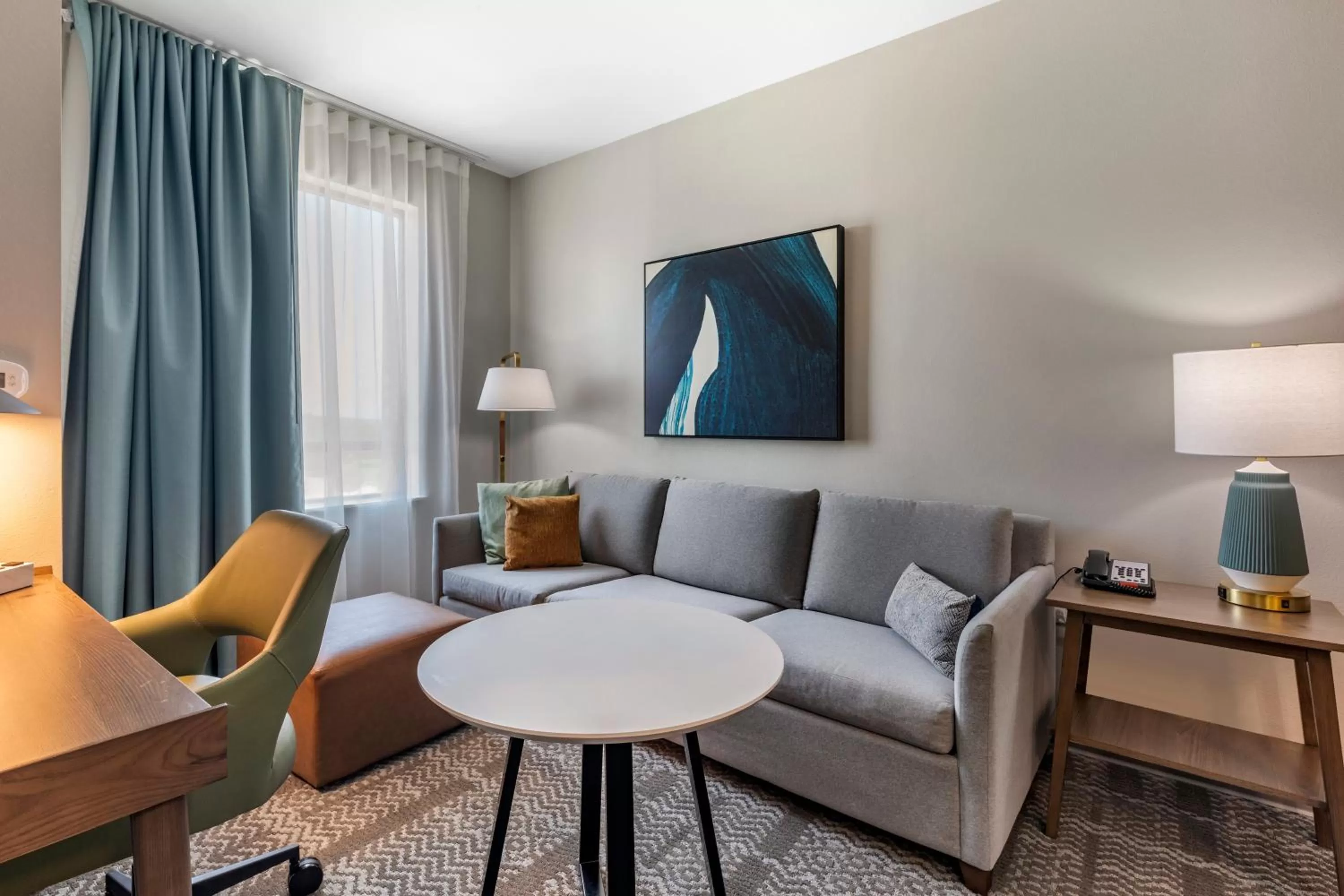 Photo of the whole room in Staybridge Suites Grand Prairie Near Epic Central by IHG