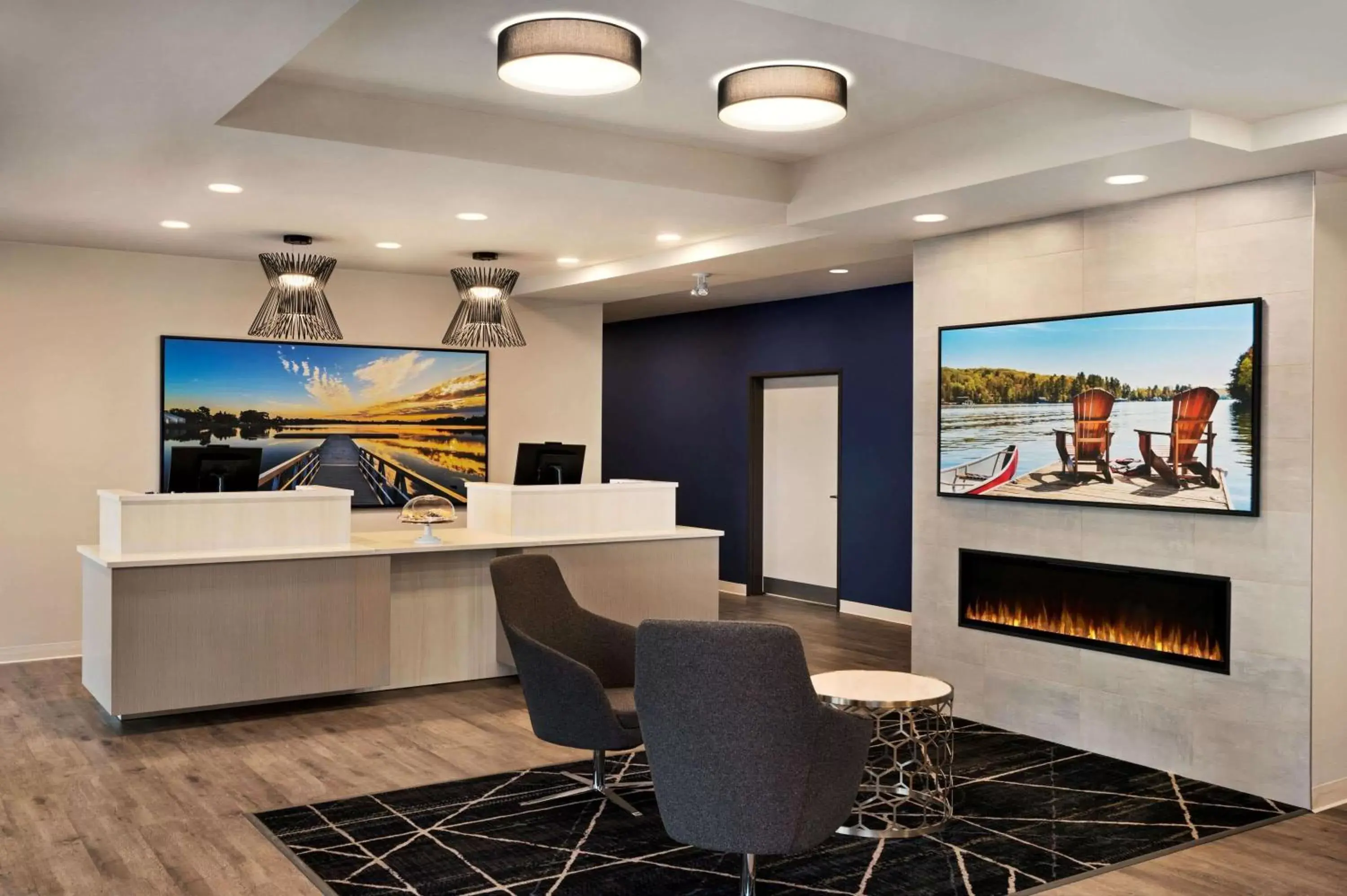 Lobby or reception in Microtel Inn & Suites by Wyndham Aurora Lobby or reception in Microtel Inn & Suites by Wyndham Aurora