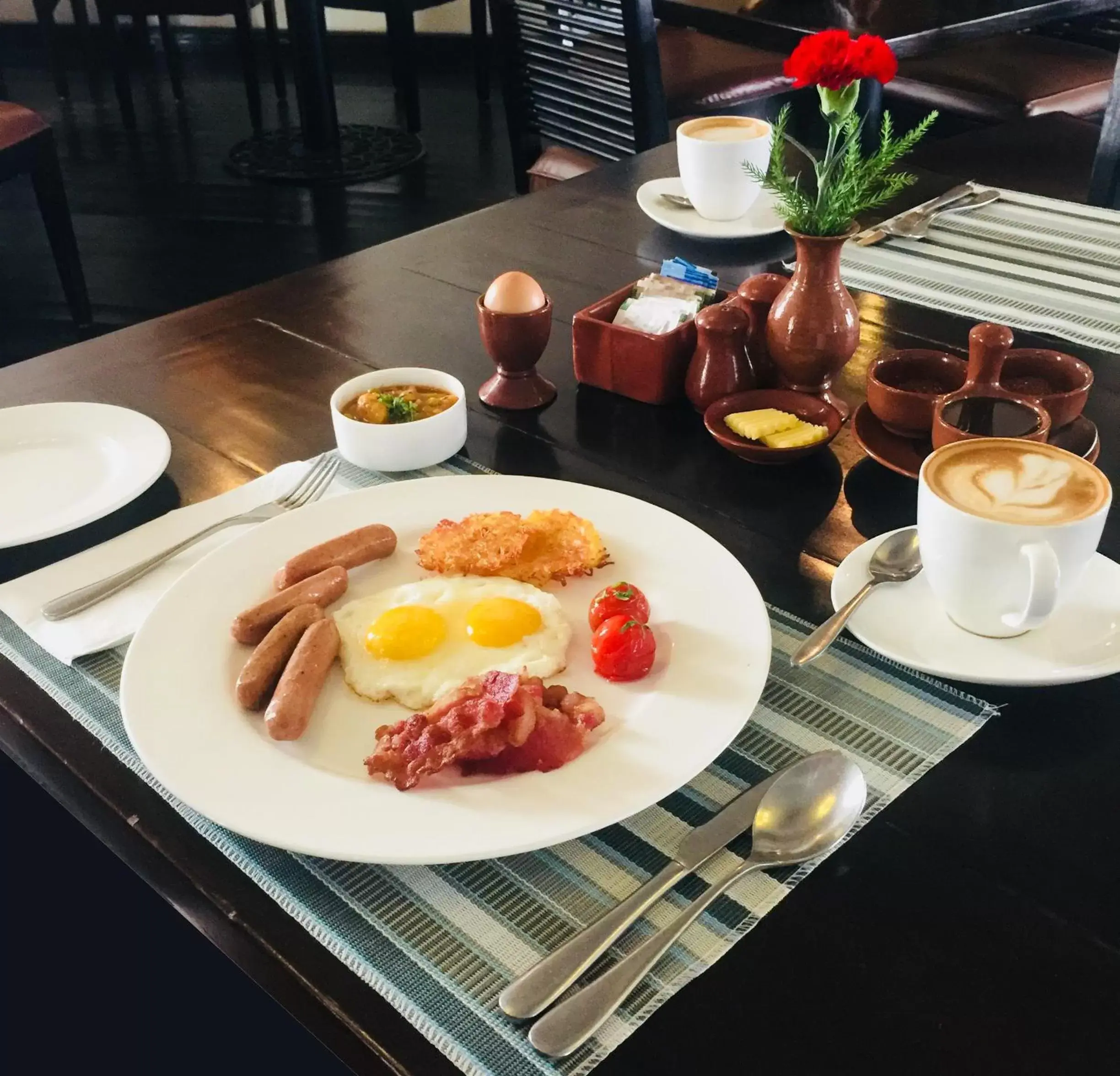 Breakfast in Gokarna Forest Resort