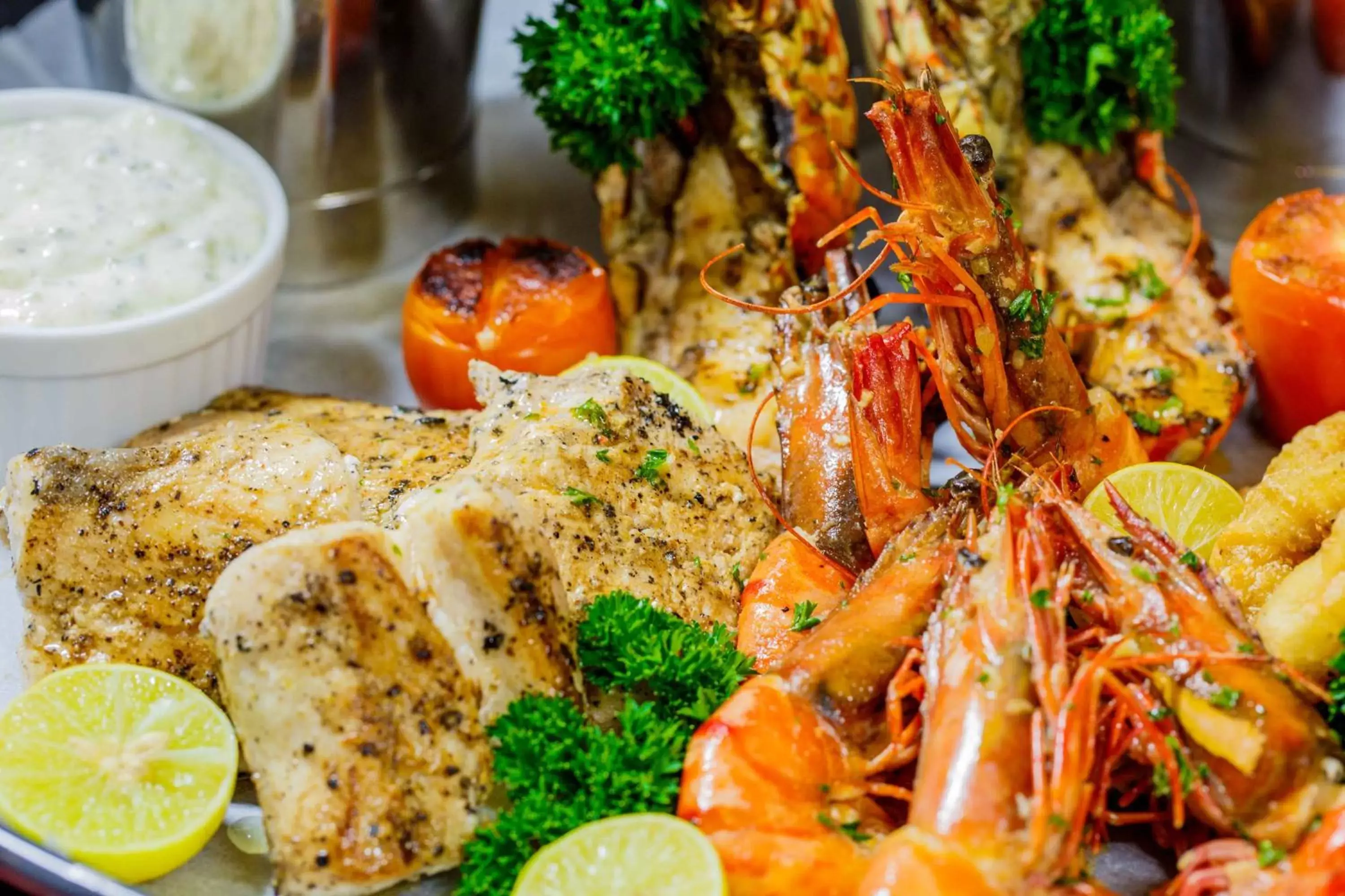 Food close-up in The Steuart by Citrus Food close-up in The Steuart by Citrus