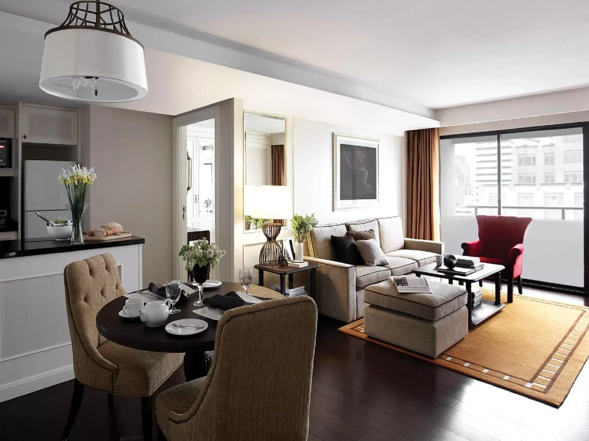 Living room, Seating Area in Bliston Suwan Park View - SHA Plus