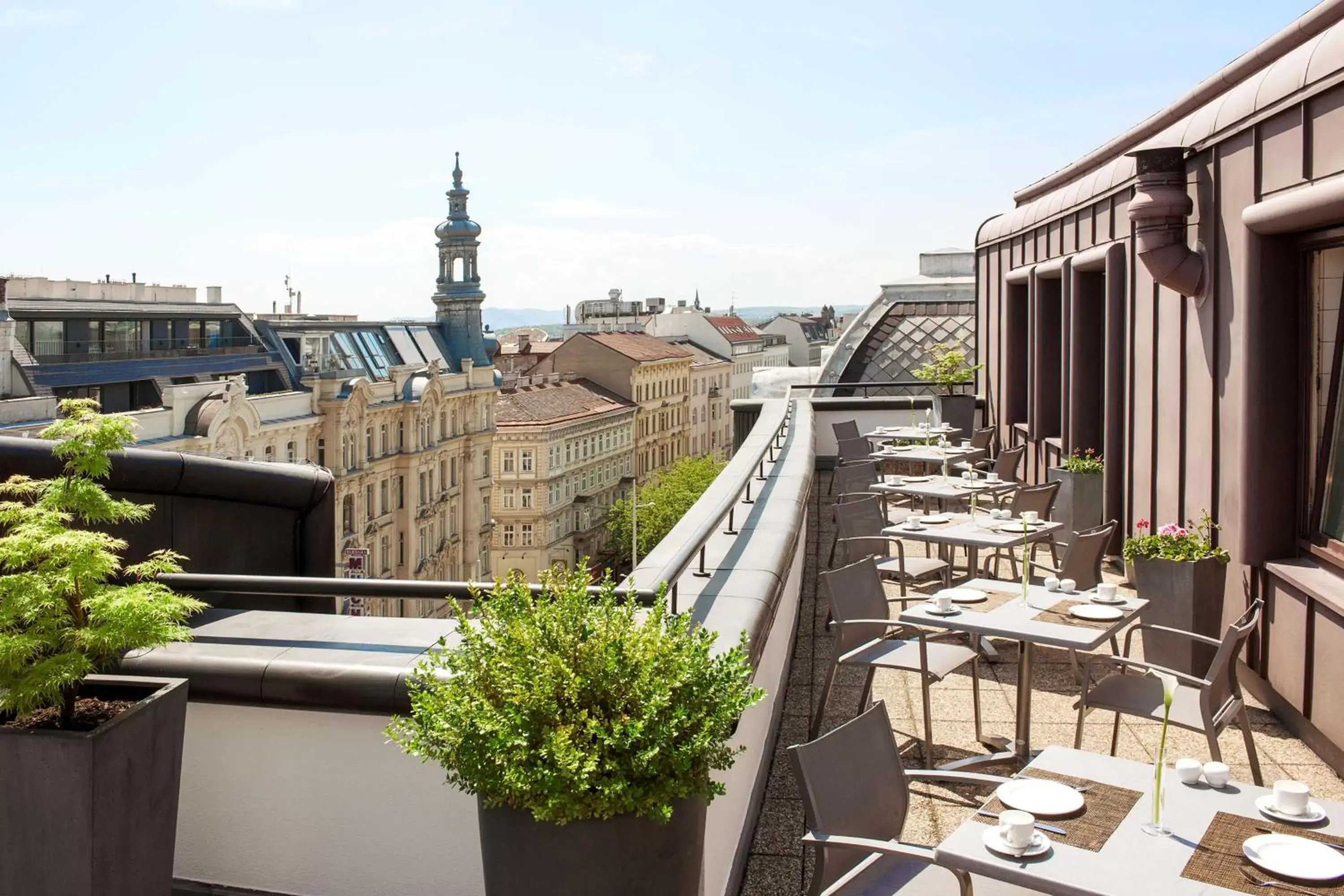 Balcony/Terrace in NH Collection Wien Zentrum