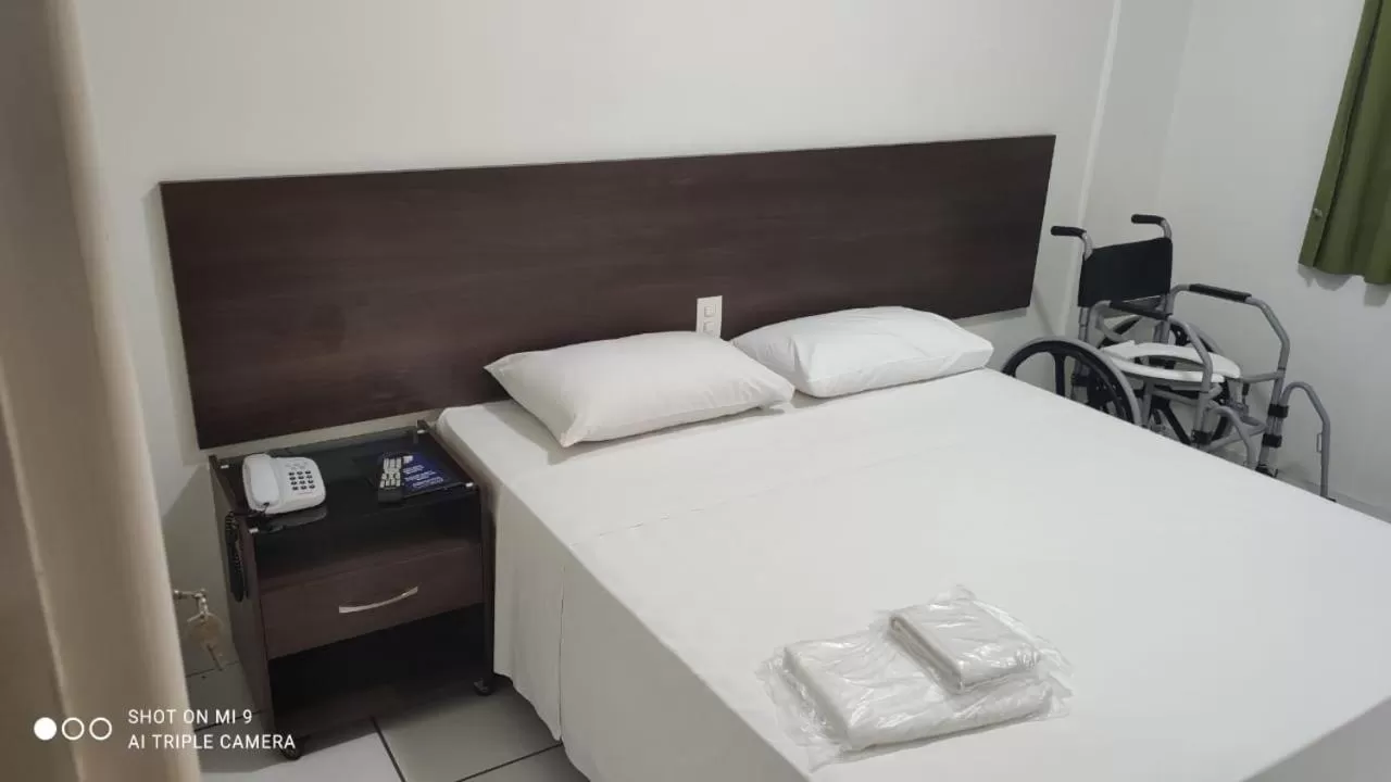 Bed in Rametta Hotel