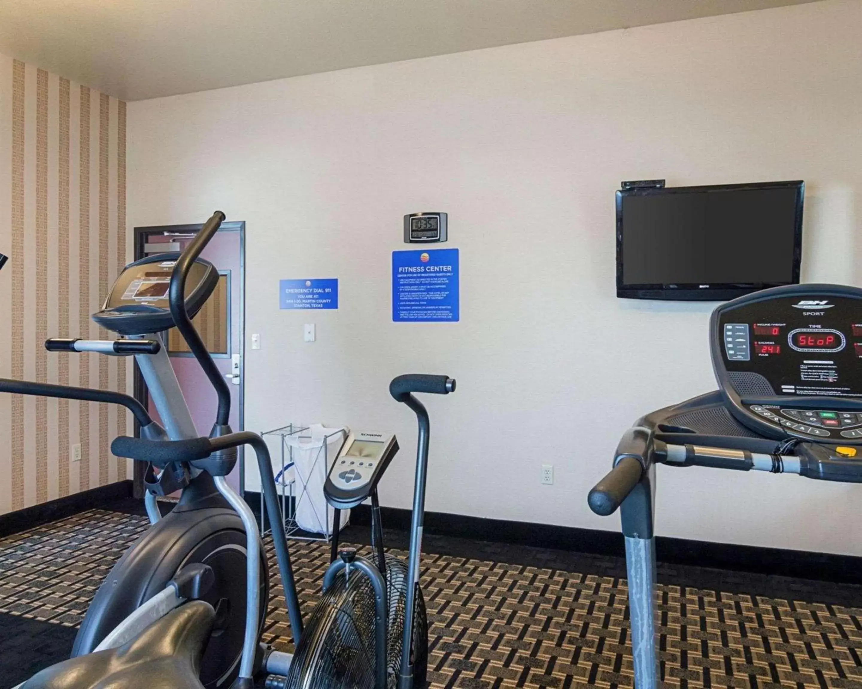 Fitness centre/facilities, Fitness Center/Facilities in Comfort Inn I-20 Midland Stanton