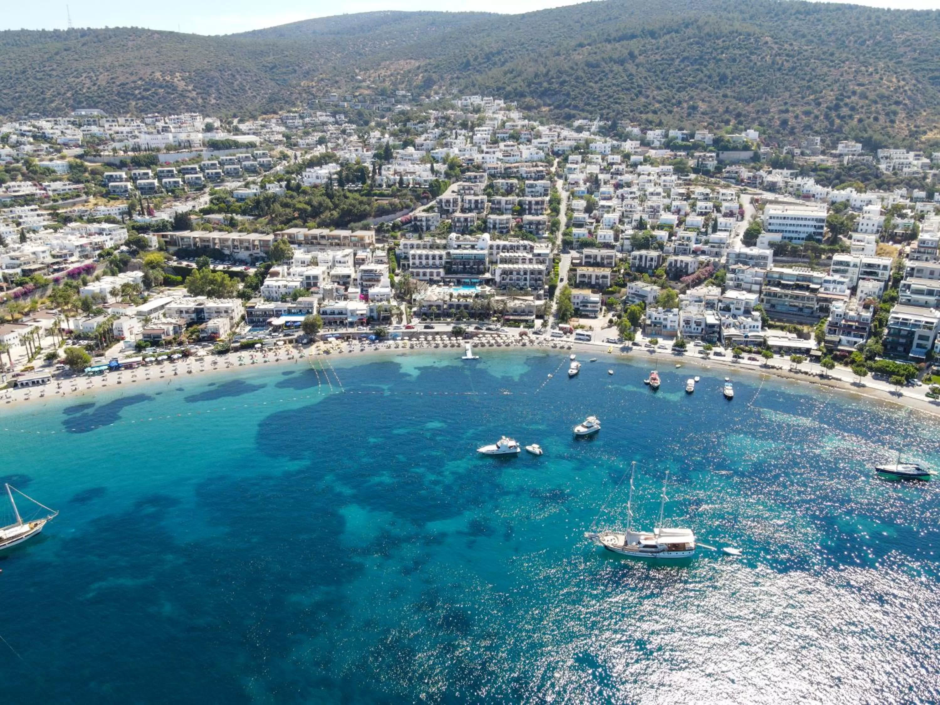 Bird's eye view in DIAMOND OF BODRUM