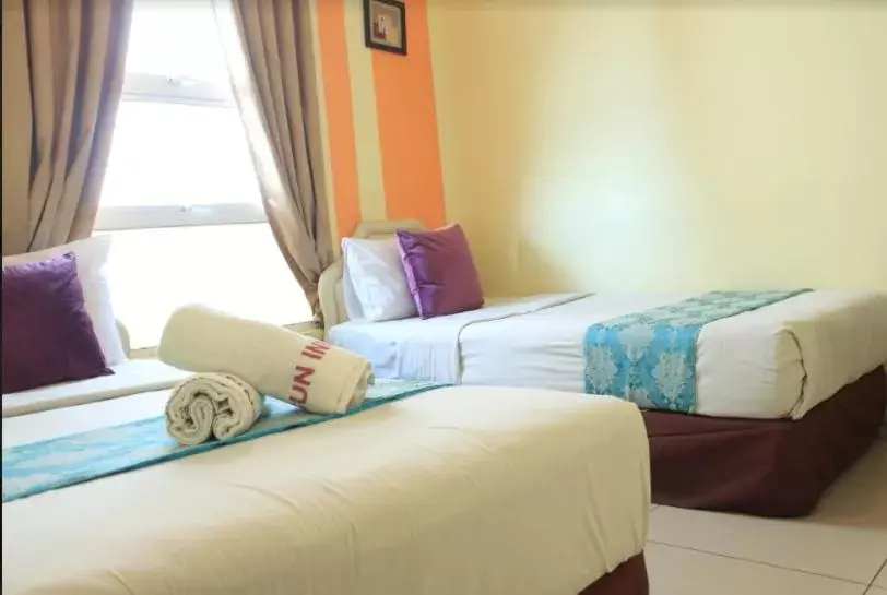 Bed in Sun Inns Hotel Kota Laksamana Melaka