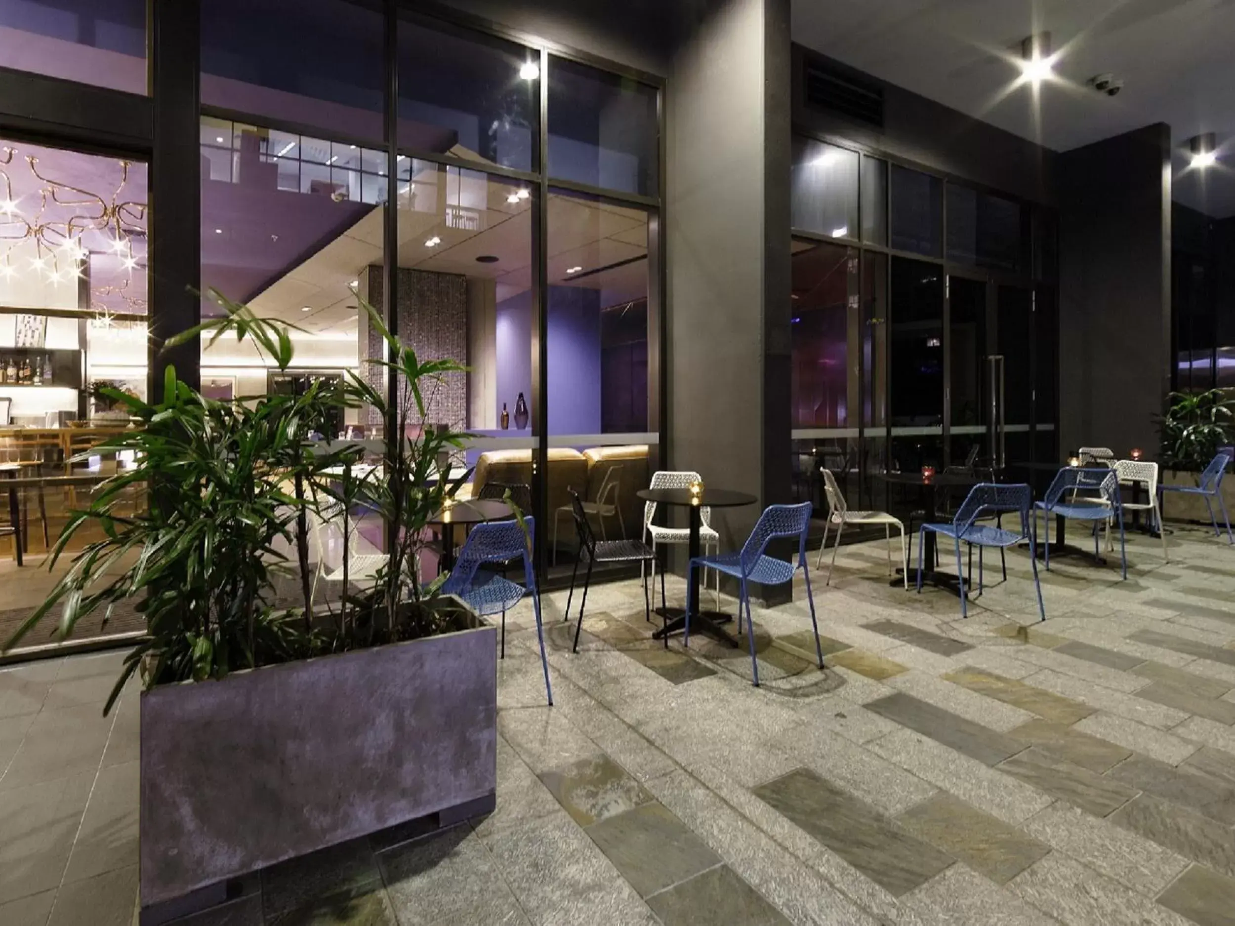 Patio, Restaurant/Places to Eat in Alpha Mosaic Hotel Fortitude Valley Brisbane