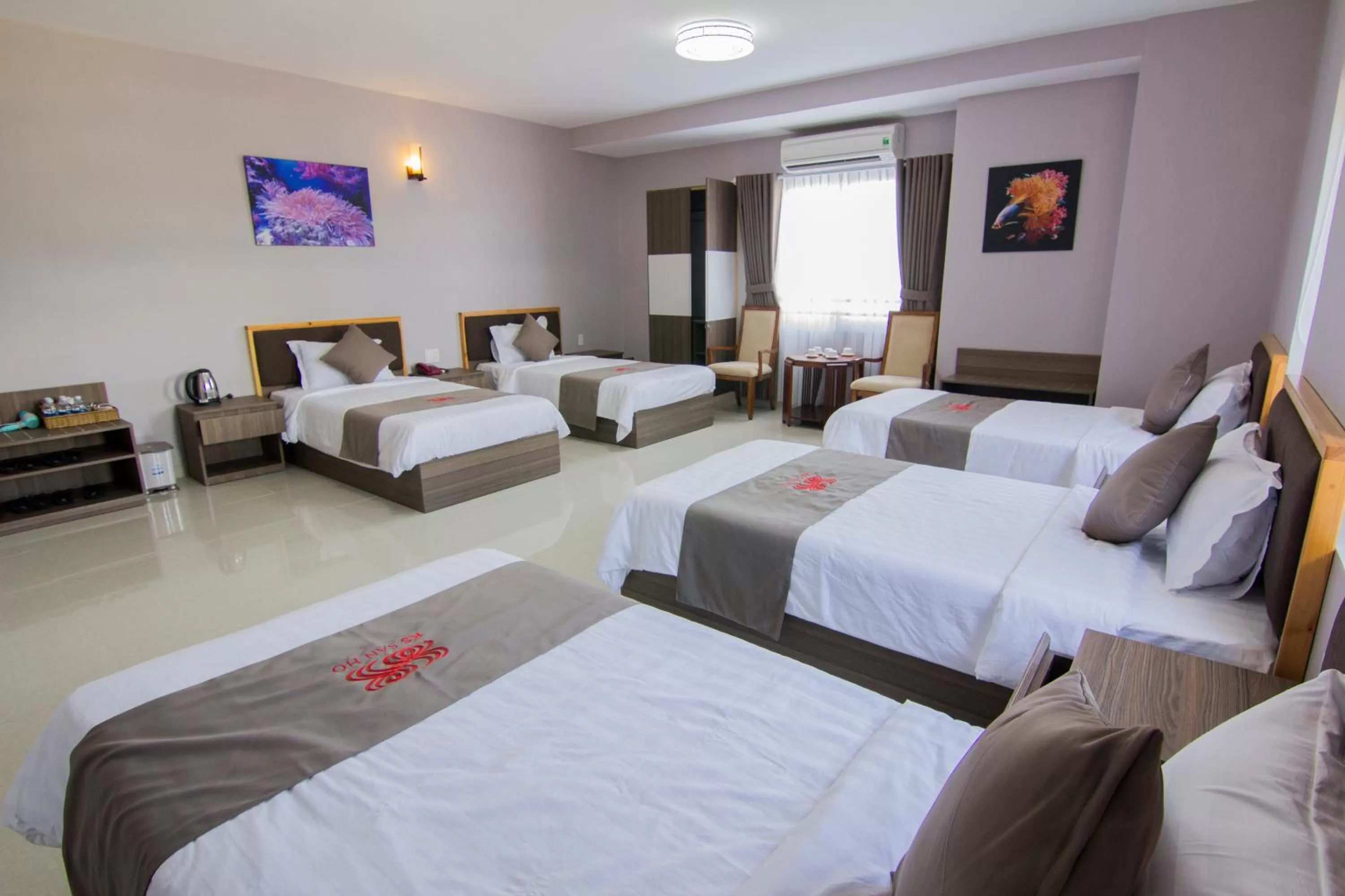 Bed in Khách sạn San Hô Vũng Tàu (Coral Hotel)