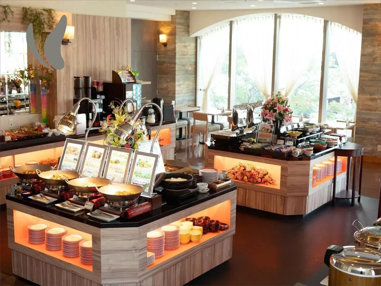 Buffet breakfast, Food in Hotel Hokke Club Naha Shintoshin