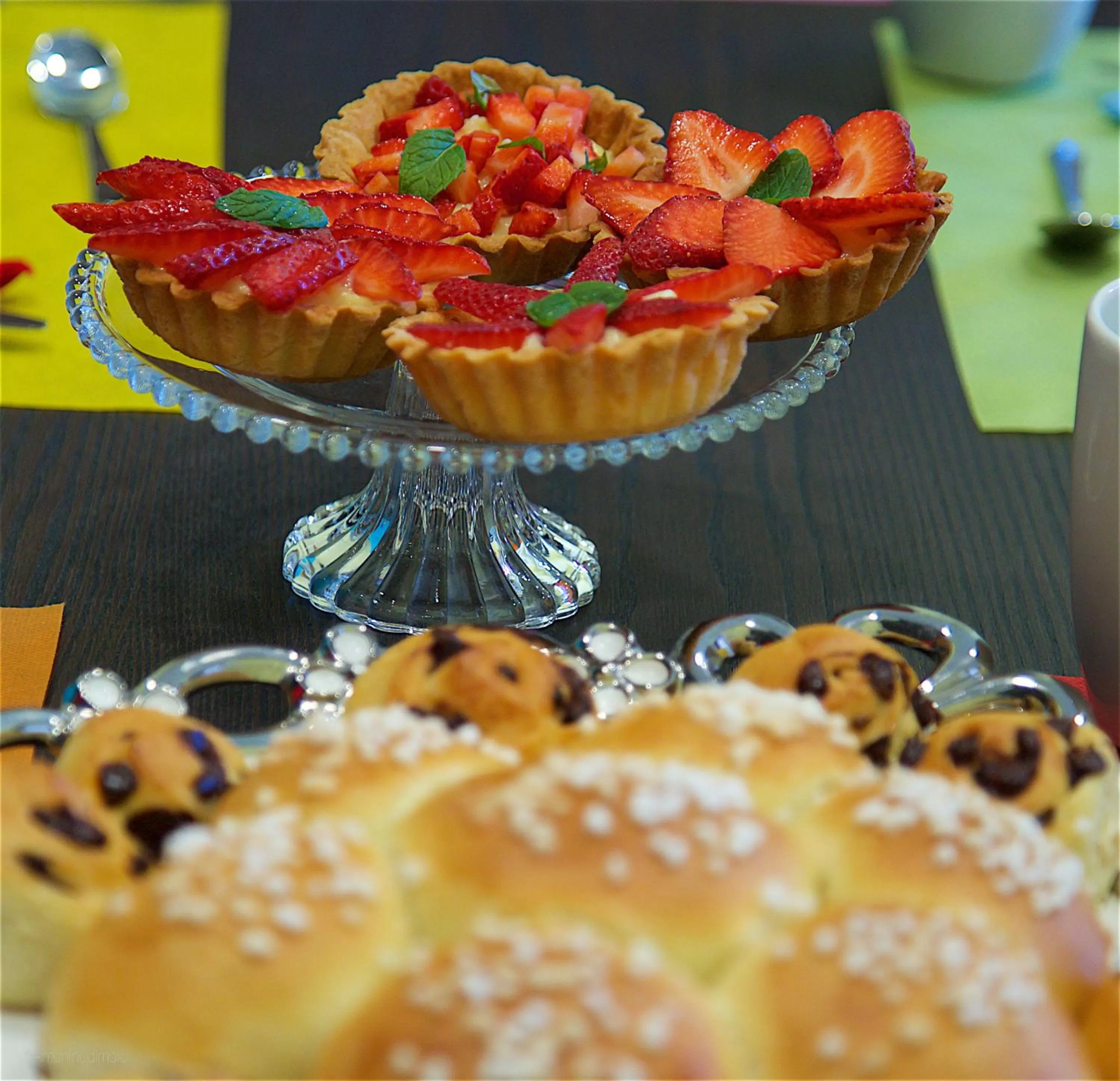 Italian breakfast in Il Giardino Segreto