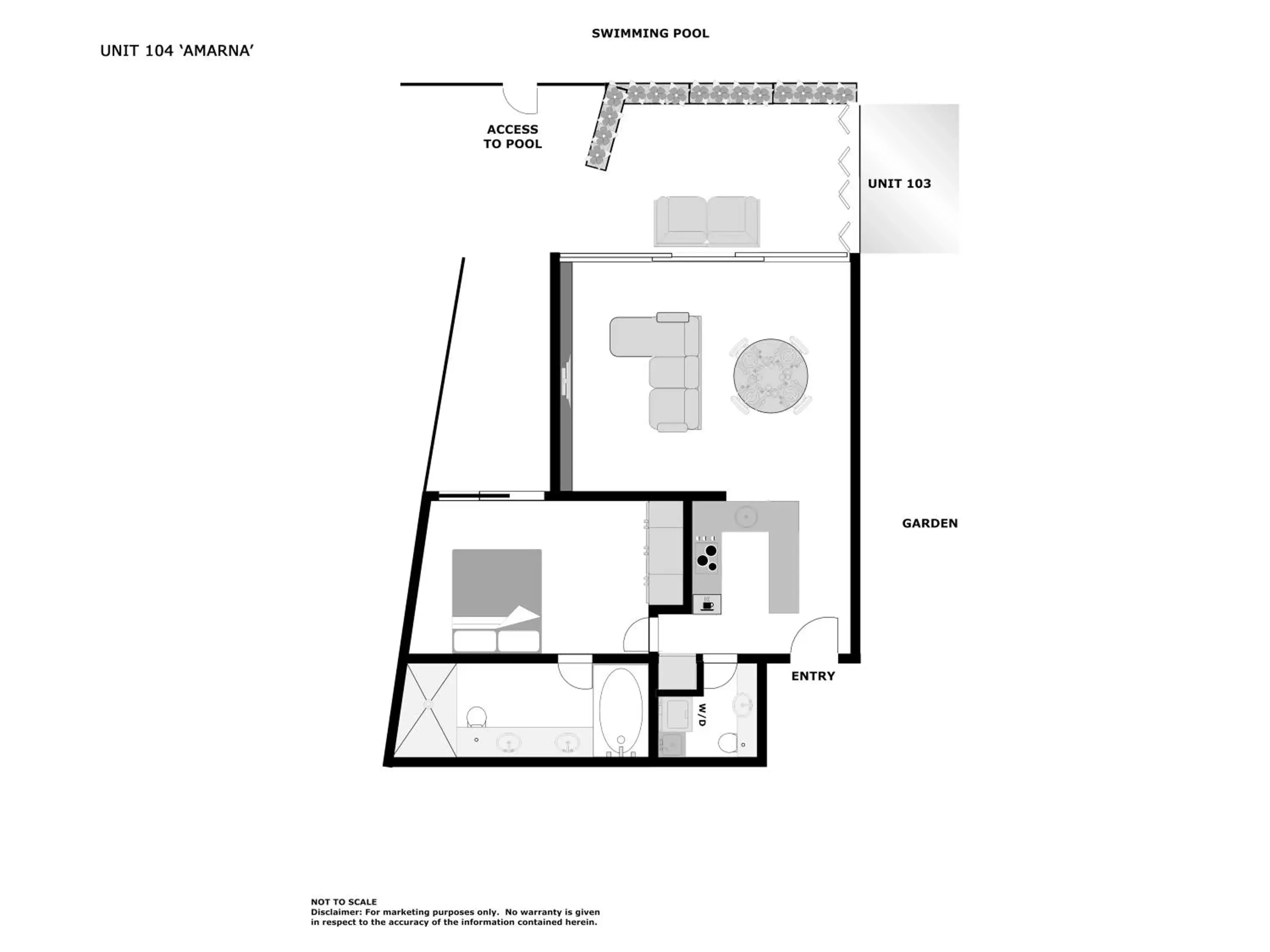 Floor Plan in Amarna Luxury Beach Resort