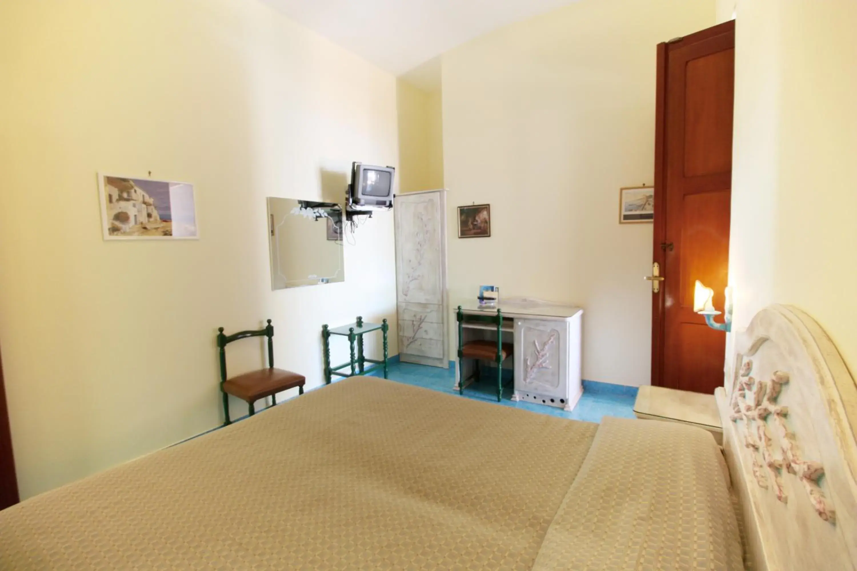 Bedroom, Bed in Hotel La Certosa