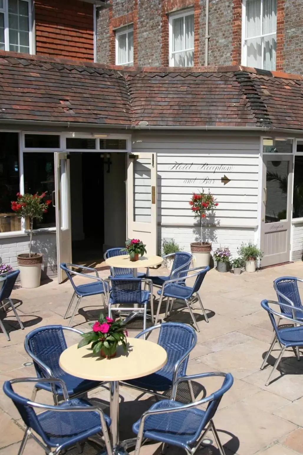 Patio in The Swan Hotel