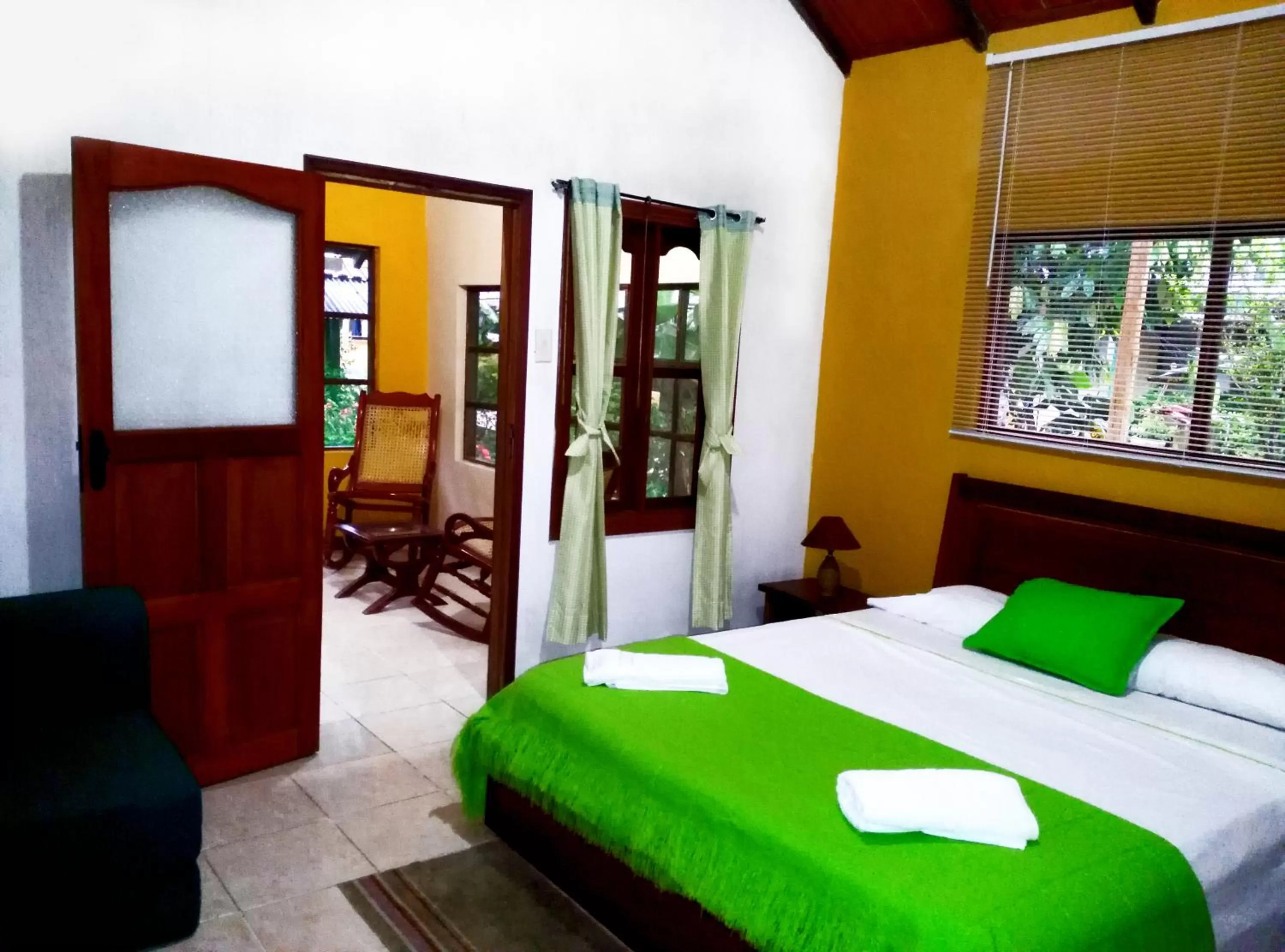 Day, Bed in Cabañas Yakuruna