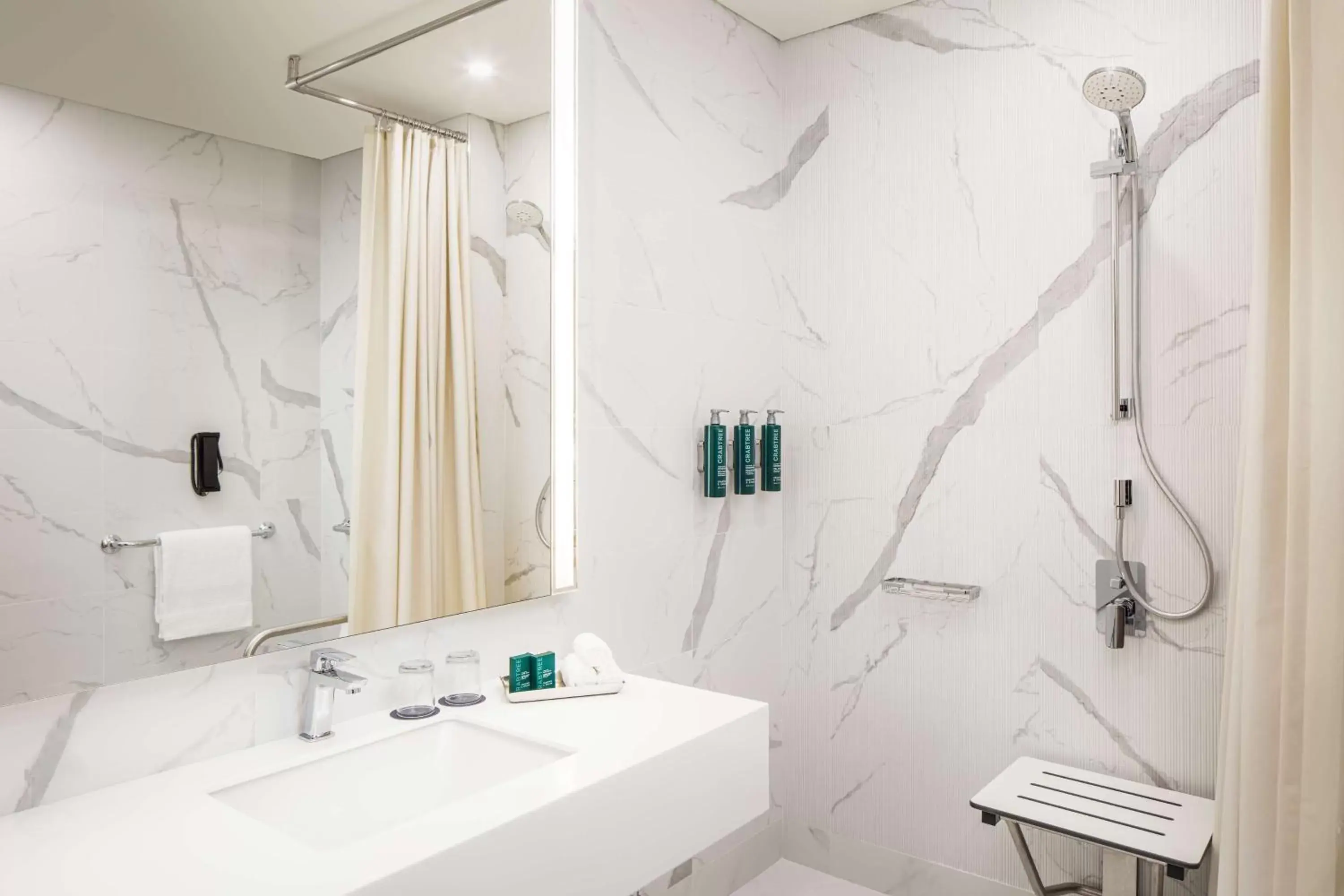 Bathroom in Doubletree By Hilton Fujairah City