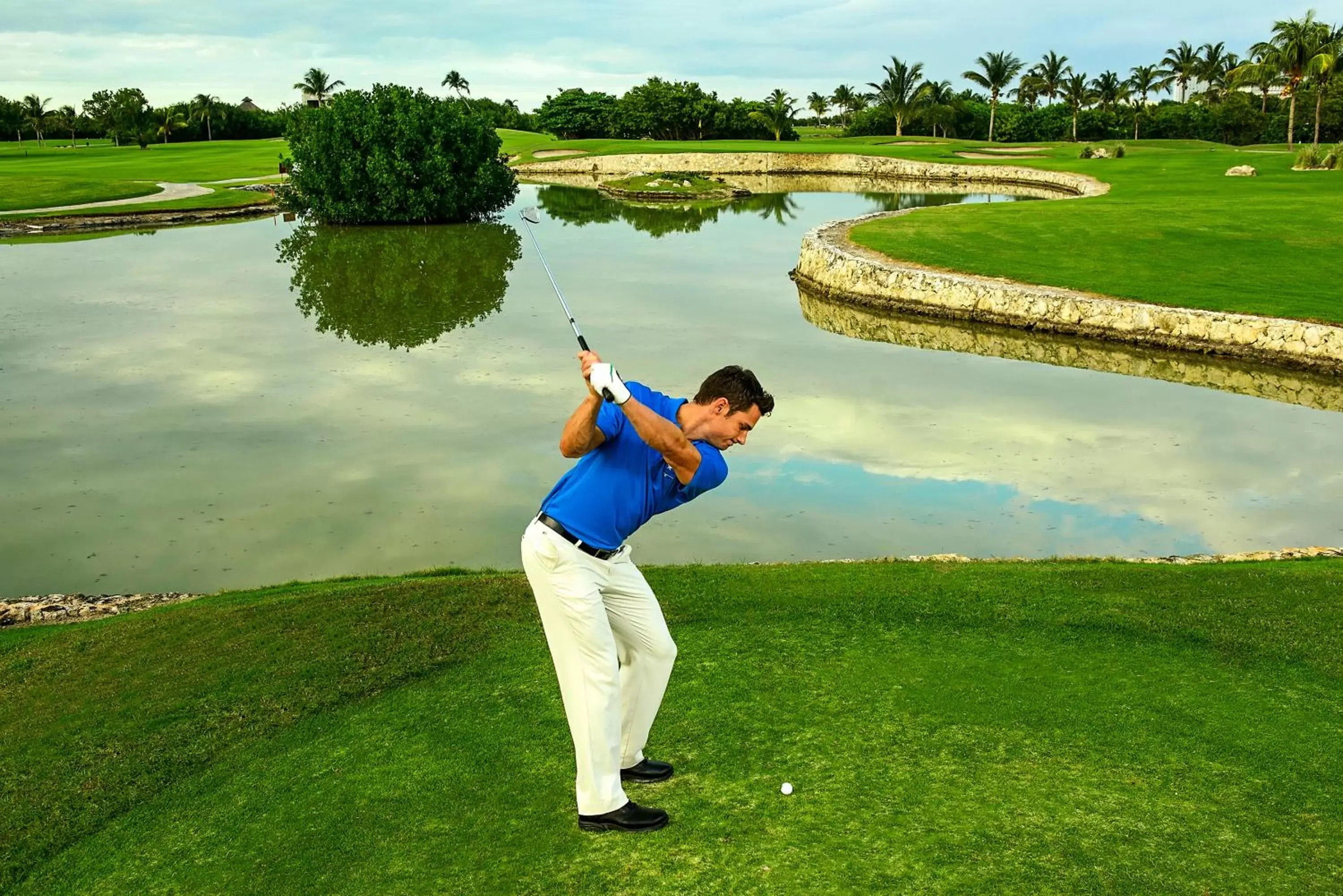 Golfcourse, Golf in Iberostar Selection Cancun