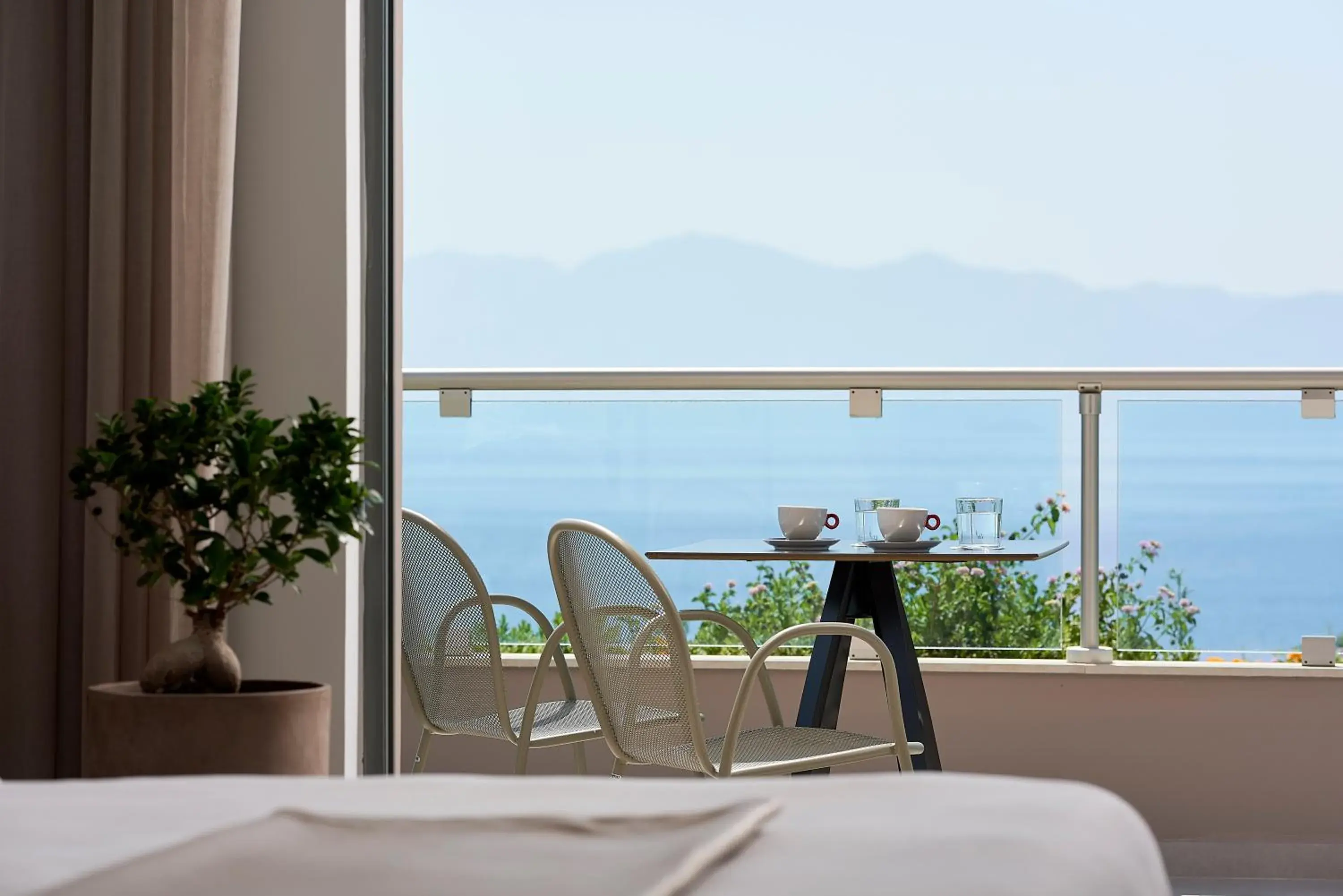 Sea view, Balcony/Terrace in Michelangelo Resort & Spa