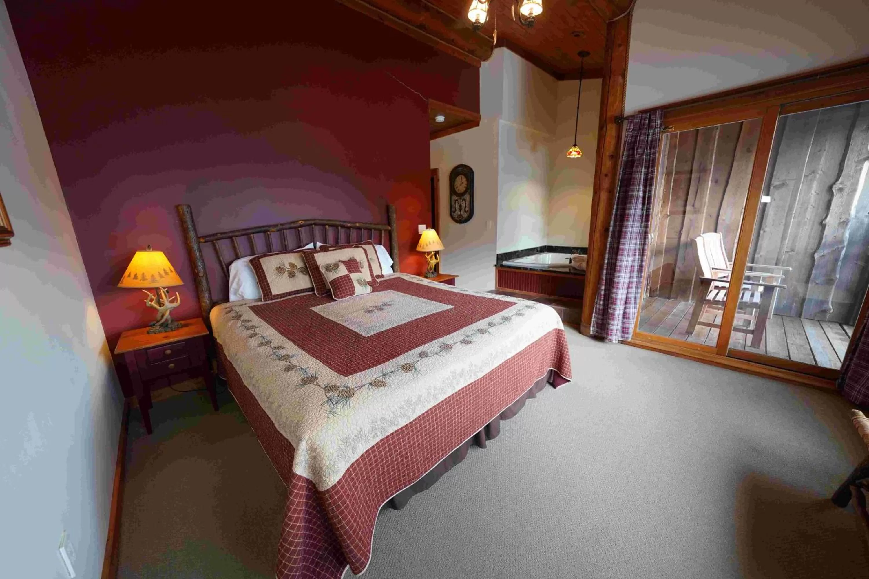 Bed in Ampersand Bay Resort