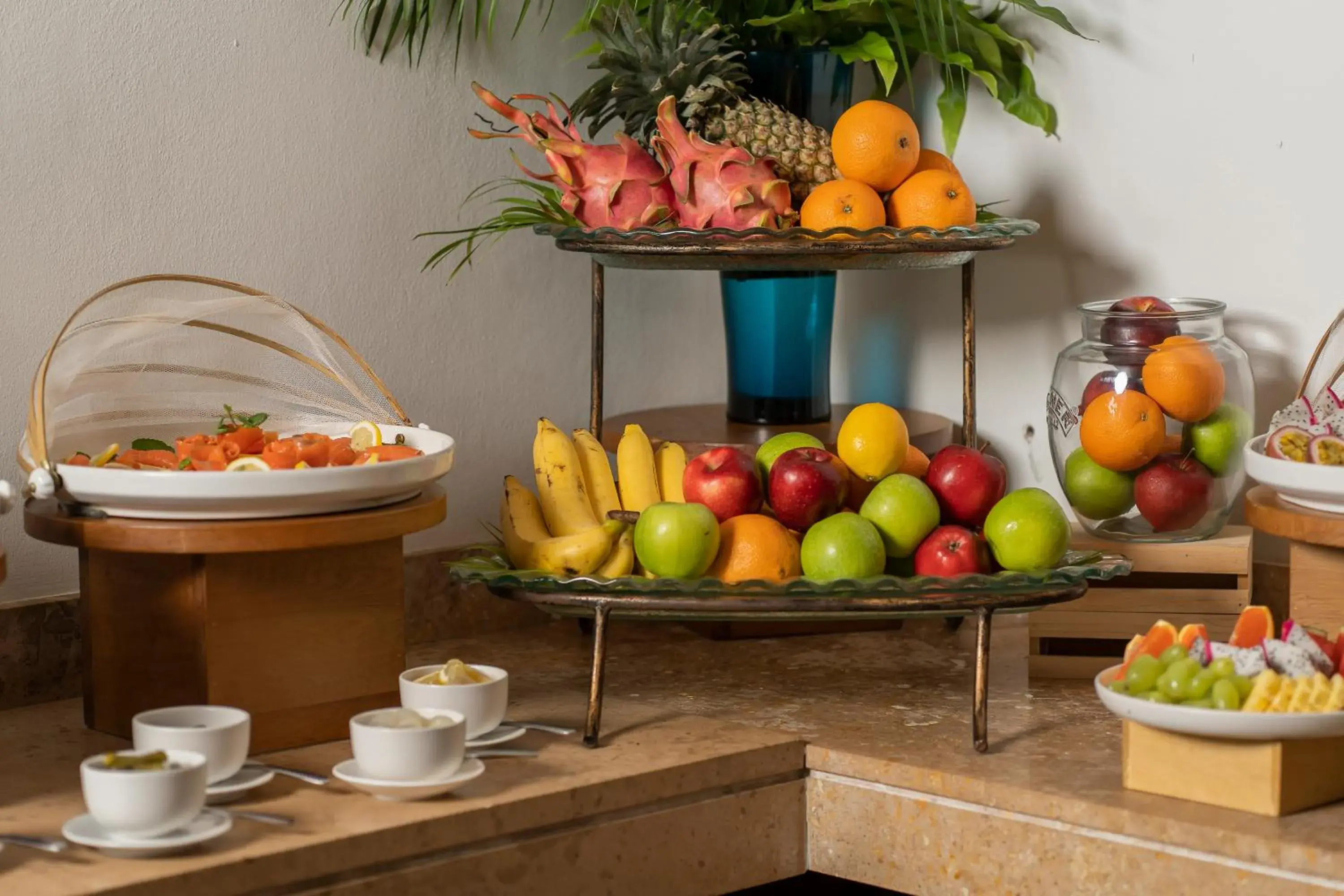 Buffet breakfast in Synergy Samui Buffet breakfast in Synergy Samui