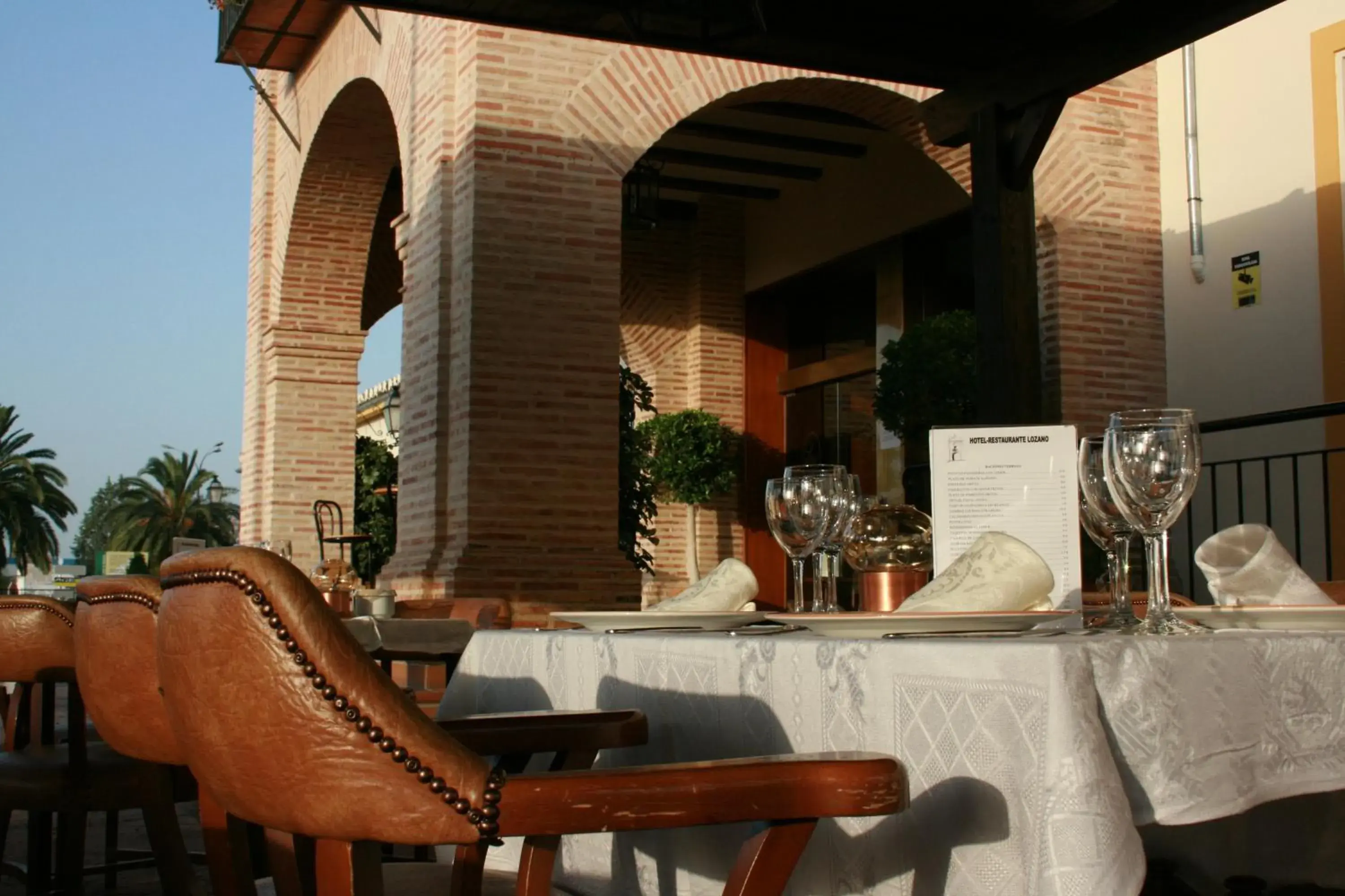 Facade/entrance in Hotel Lozano