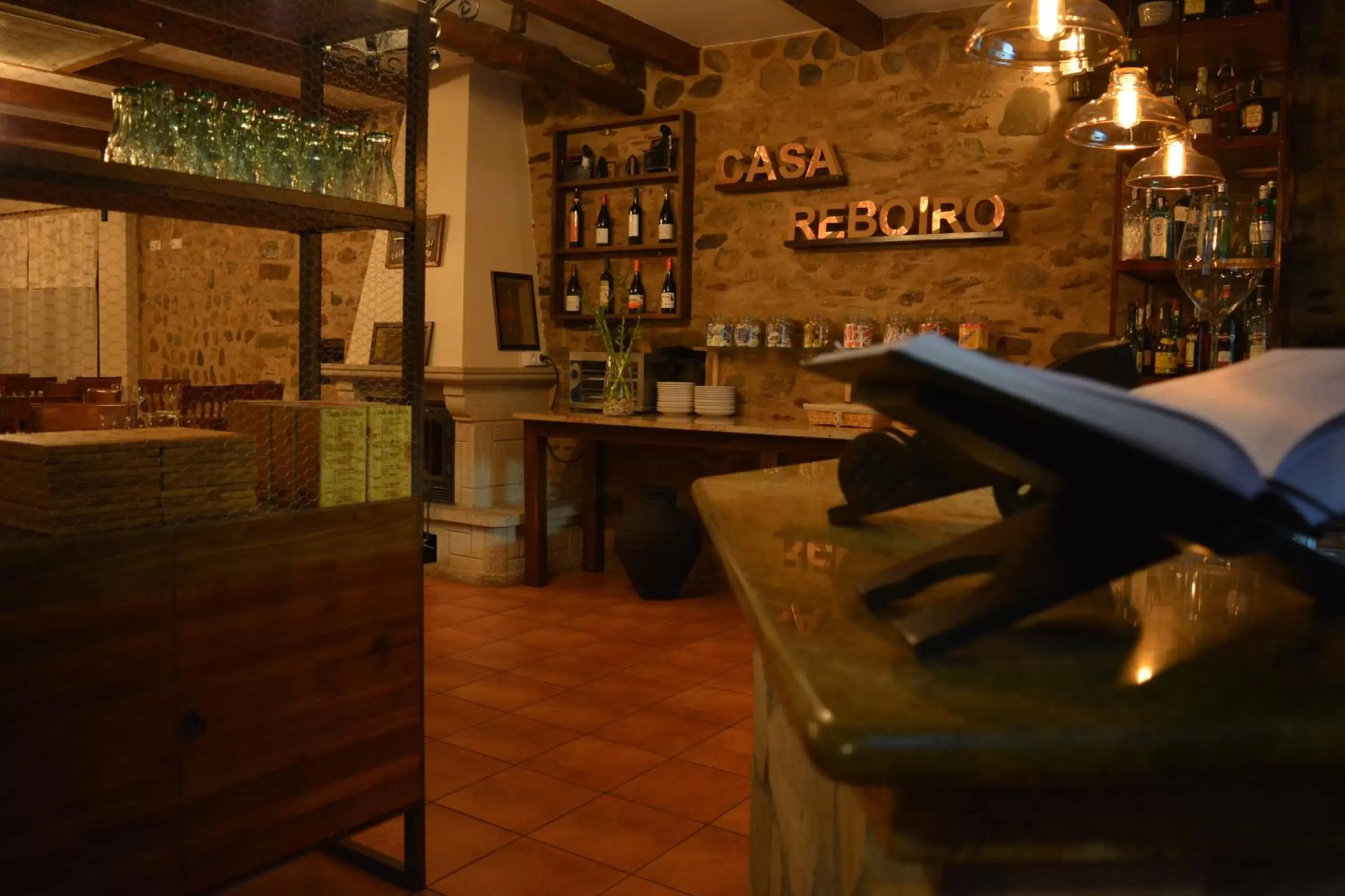 Restaurant/places to eat in Hotel Casa Reboiro