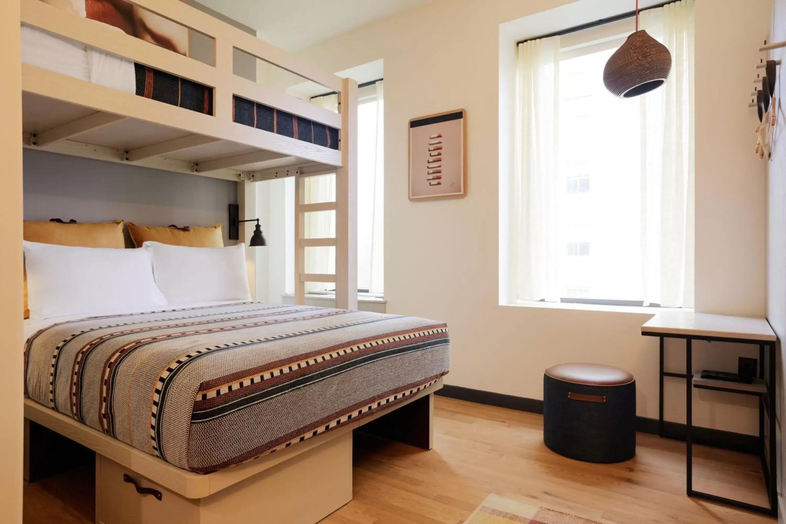 Photo of the whole room, Bunk Bed in Moxy Richmond Downtown