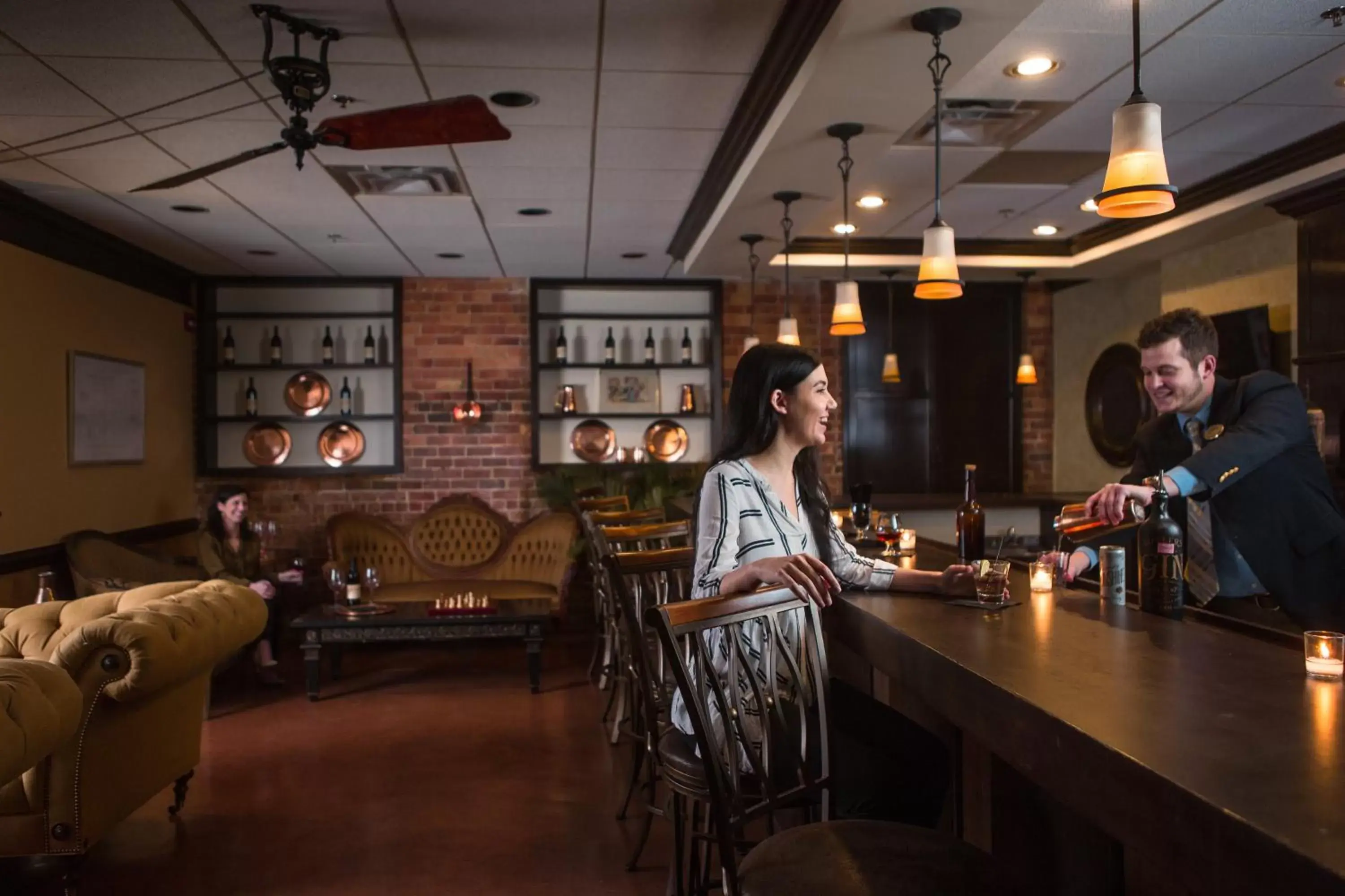 Lounge or bar in The Historic Brookstown Inn, Trademark Collection by Wyndham