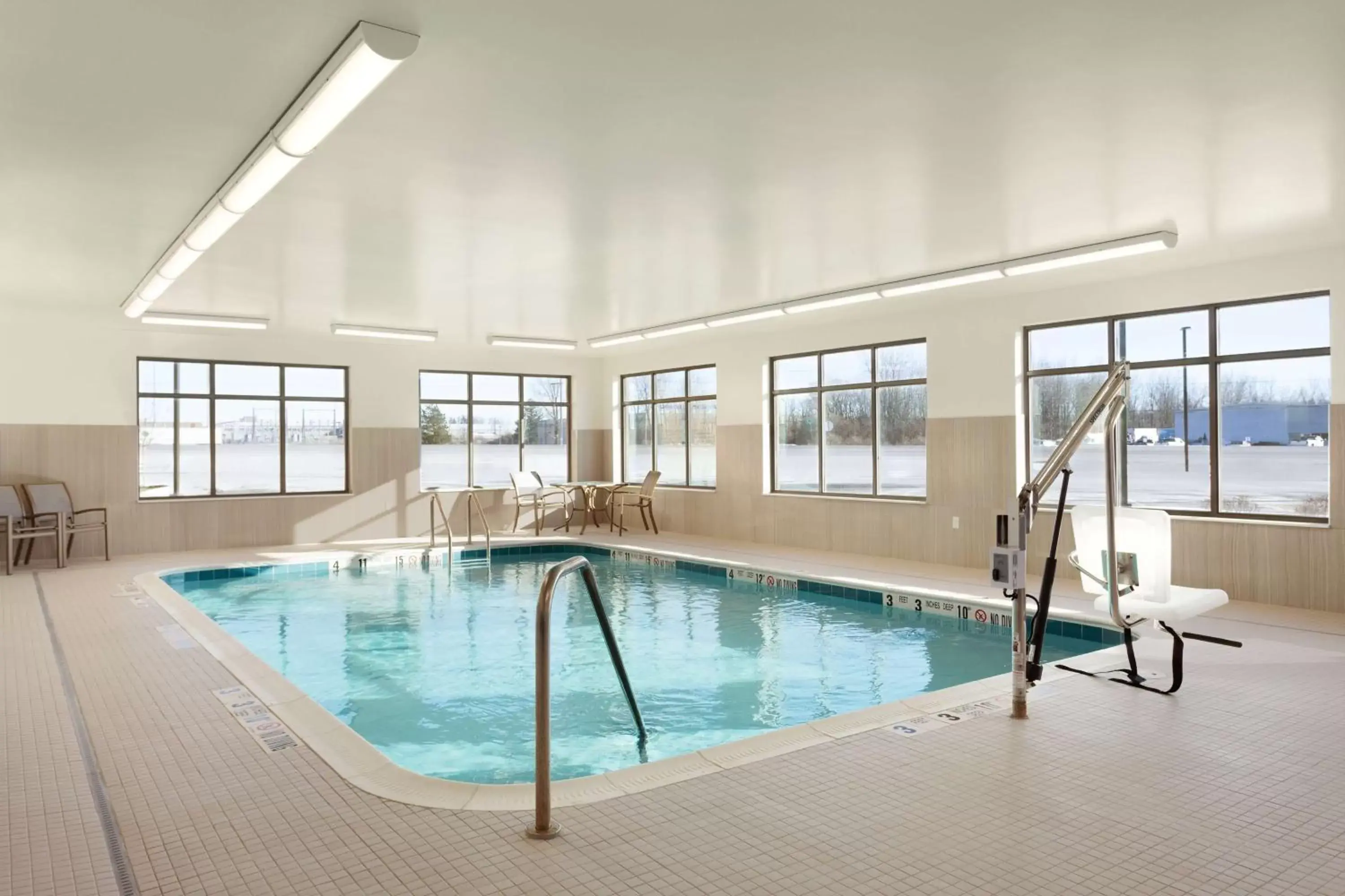 Pool view, Swimming Pool in Homewood Suites by Hilton Syracuse - Carrier Circle