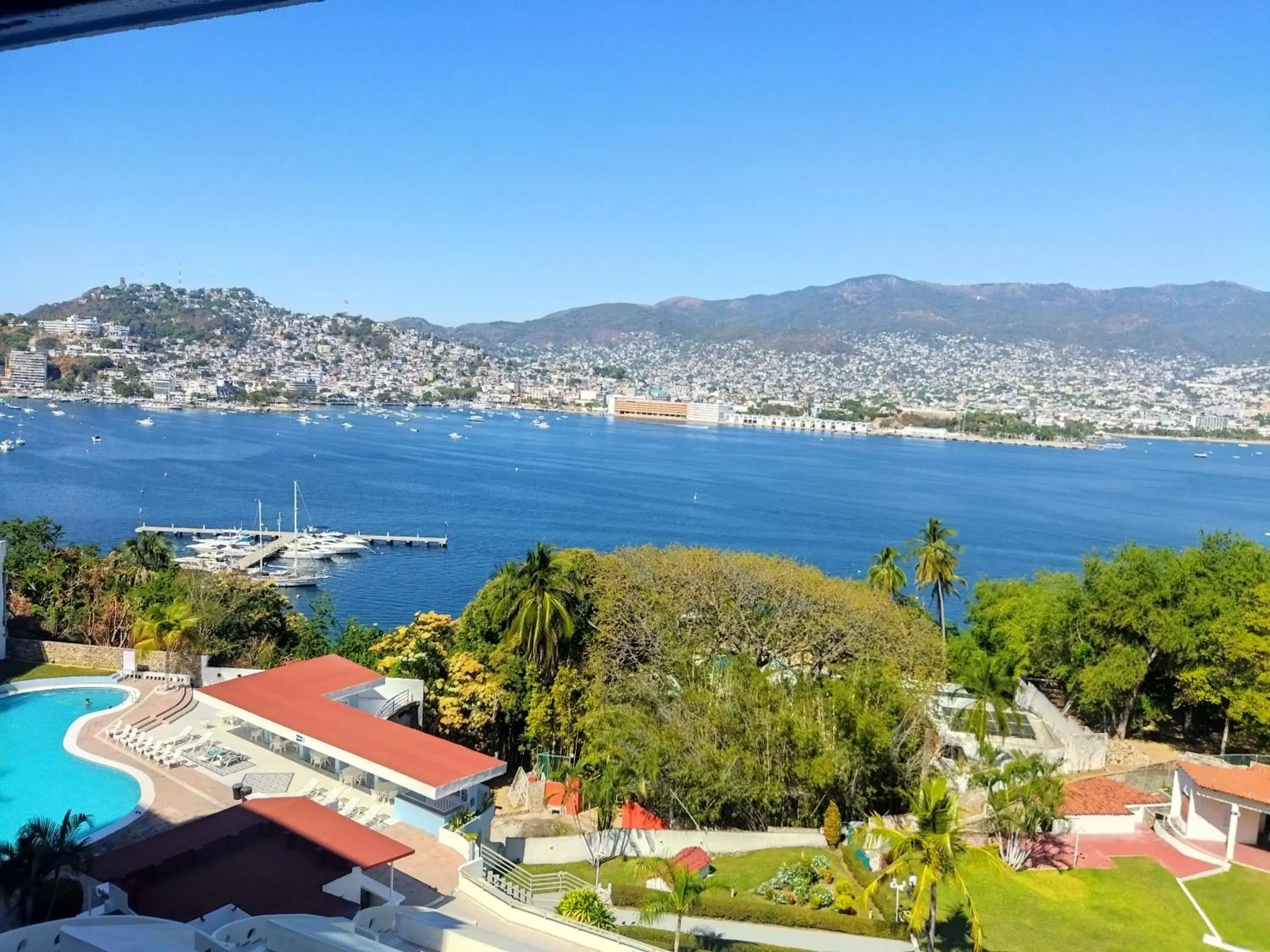 View (from property/room) in Hotel Aristos Acapulco