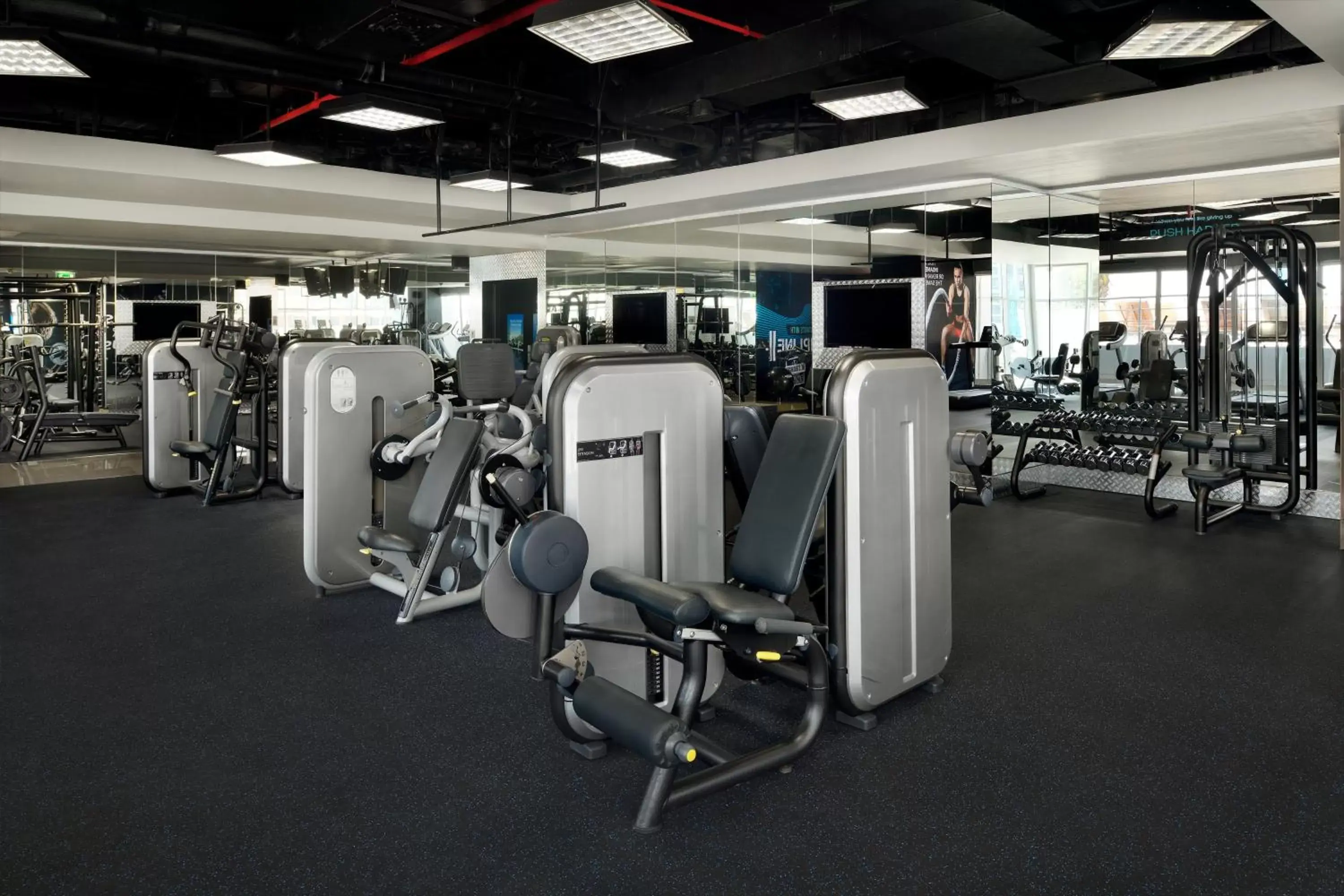 Fitness centre/facilities in Mövenpick Hotel Jumeirah Lakes Towers Dubai Fitness centre/facilities in Mövenpick Hotel Jumeirah Lakes Towers Dubai