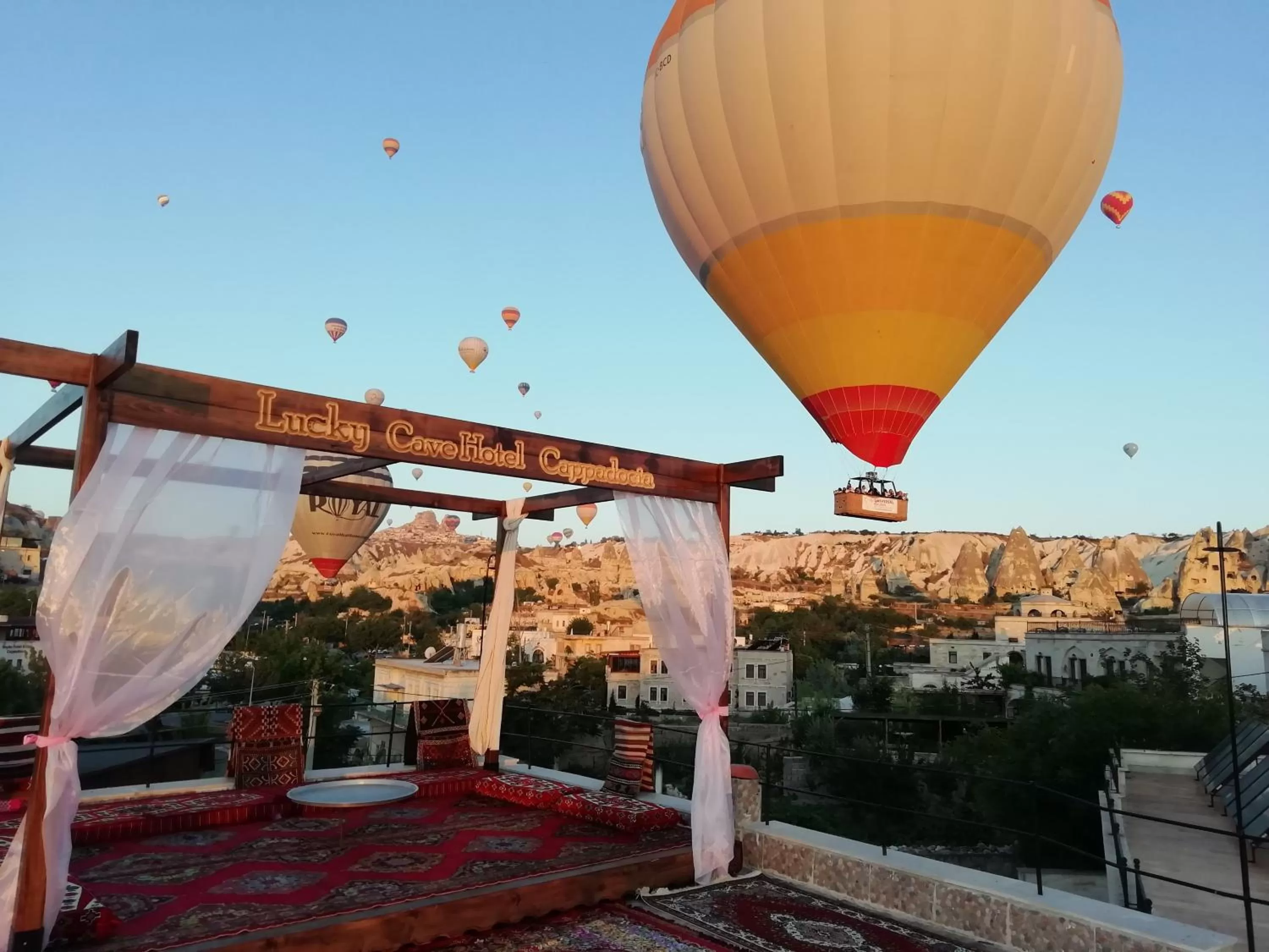 Spring in Lucky Cave Hotel Cappadocia