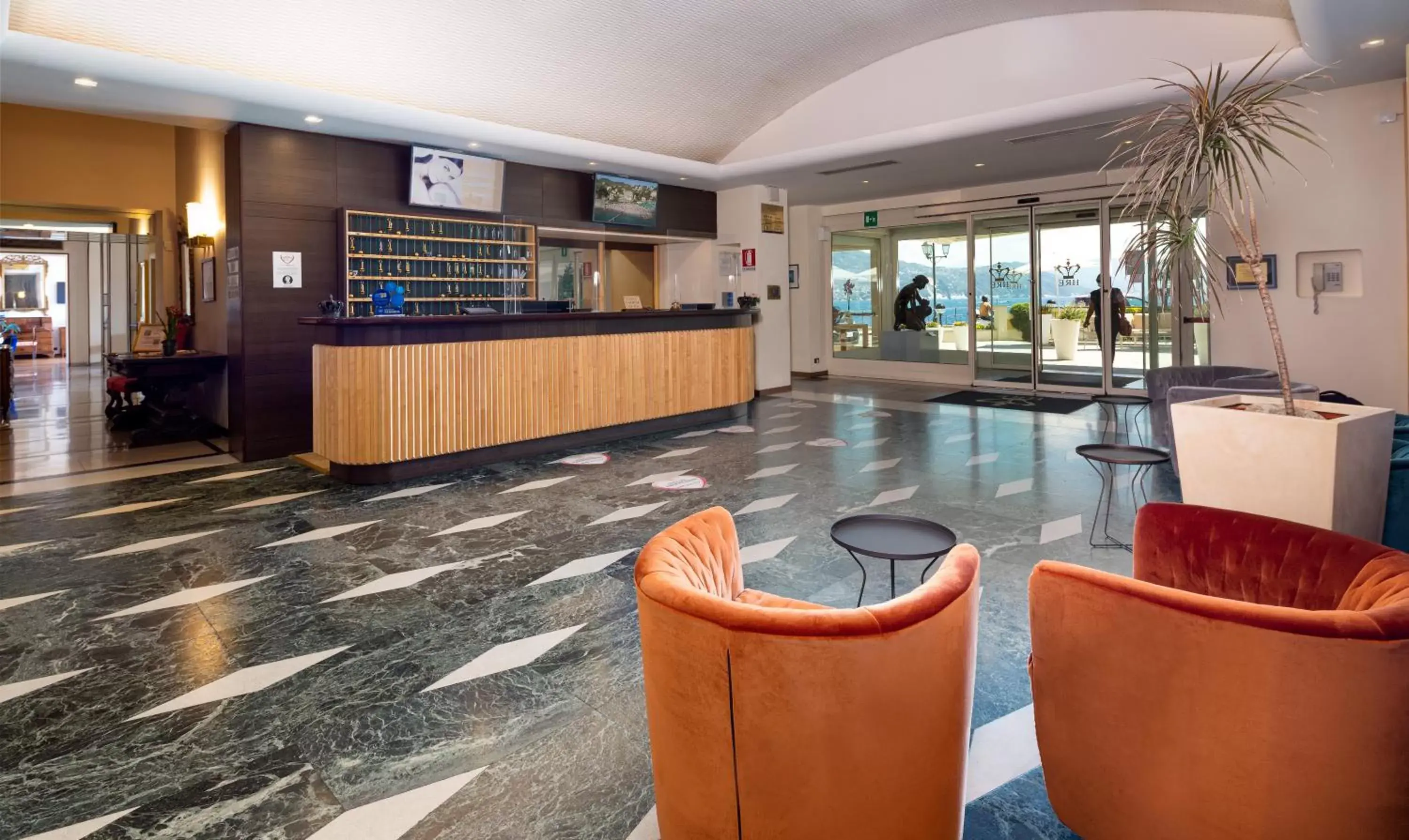 Lobby or reception, Lobby/Reception in Best Western Regina Elena